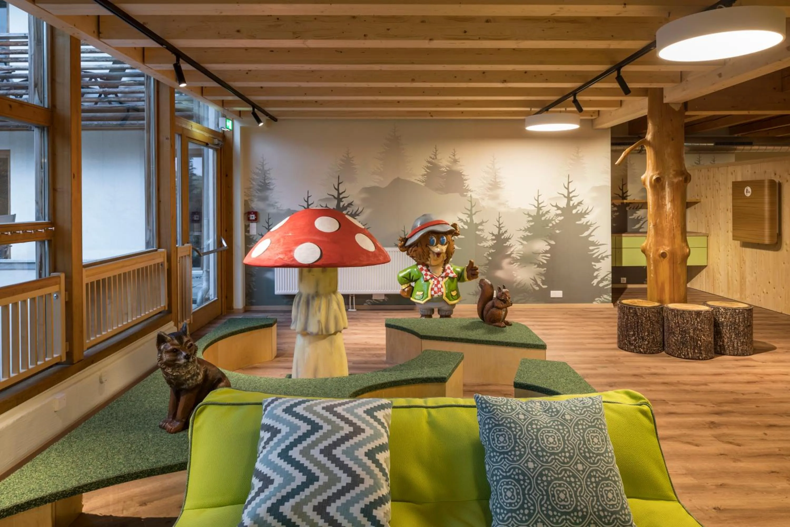 Children play ground in Falkensteiner Club Funimation Katschberg