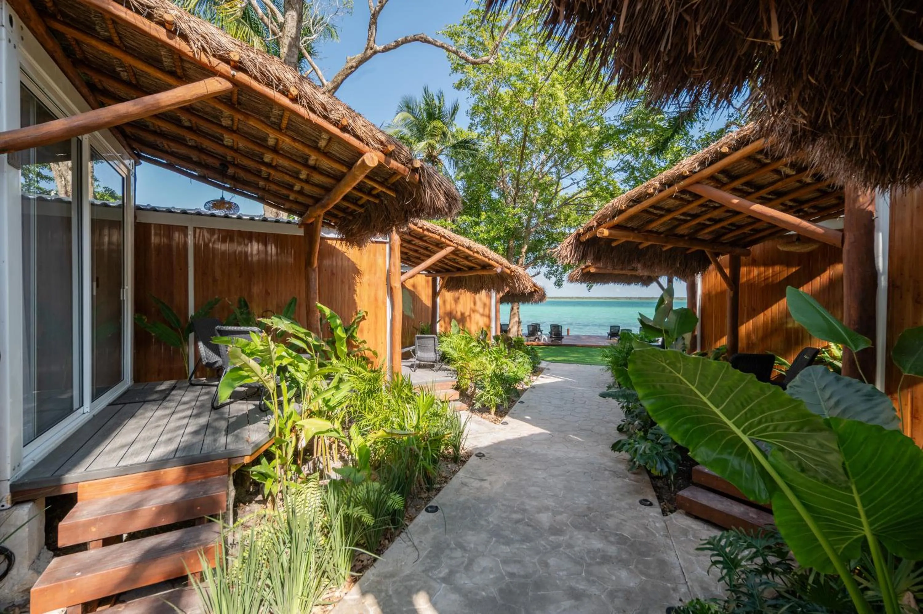 Lake view in Casa Aakal Lagoon Front