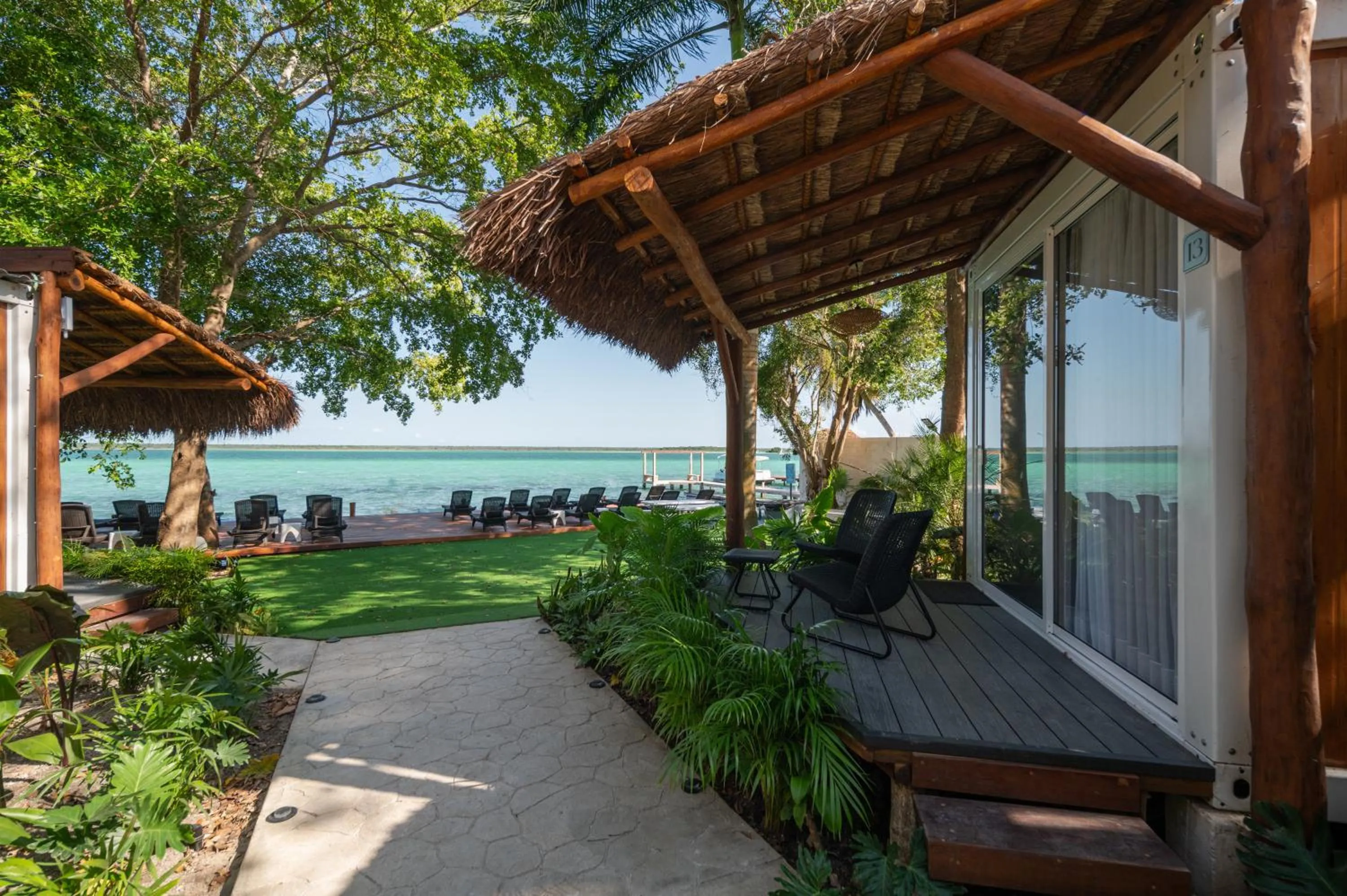 Lake view in Casa Aakal Lagoon Front