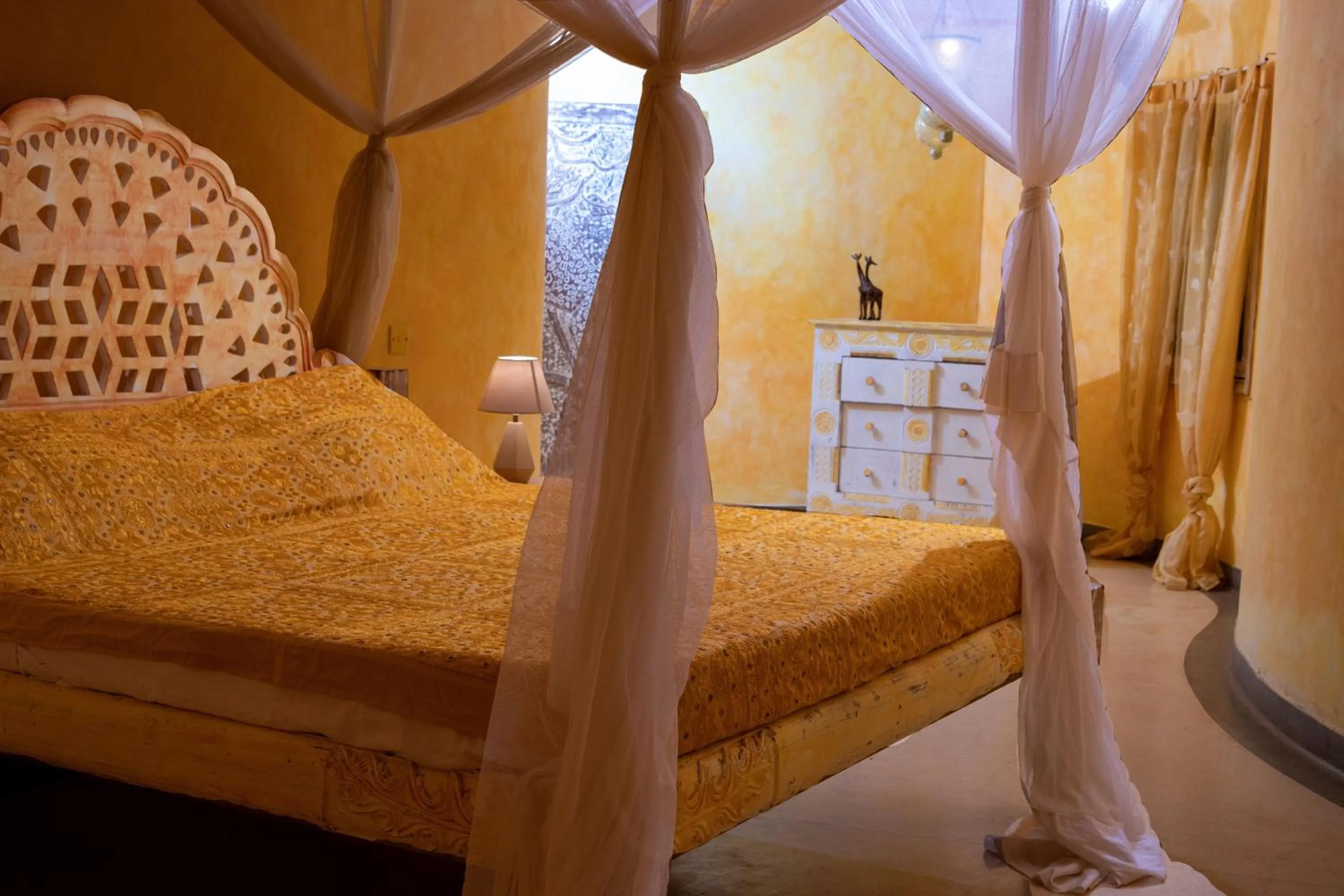 Bedroom in Ndoto Boutique Hotel