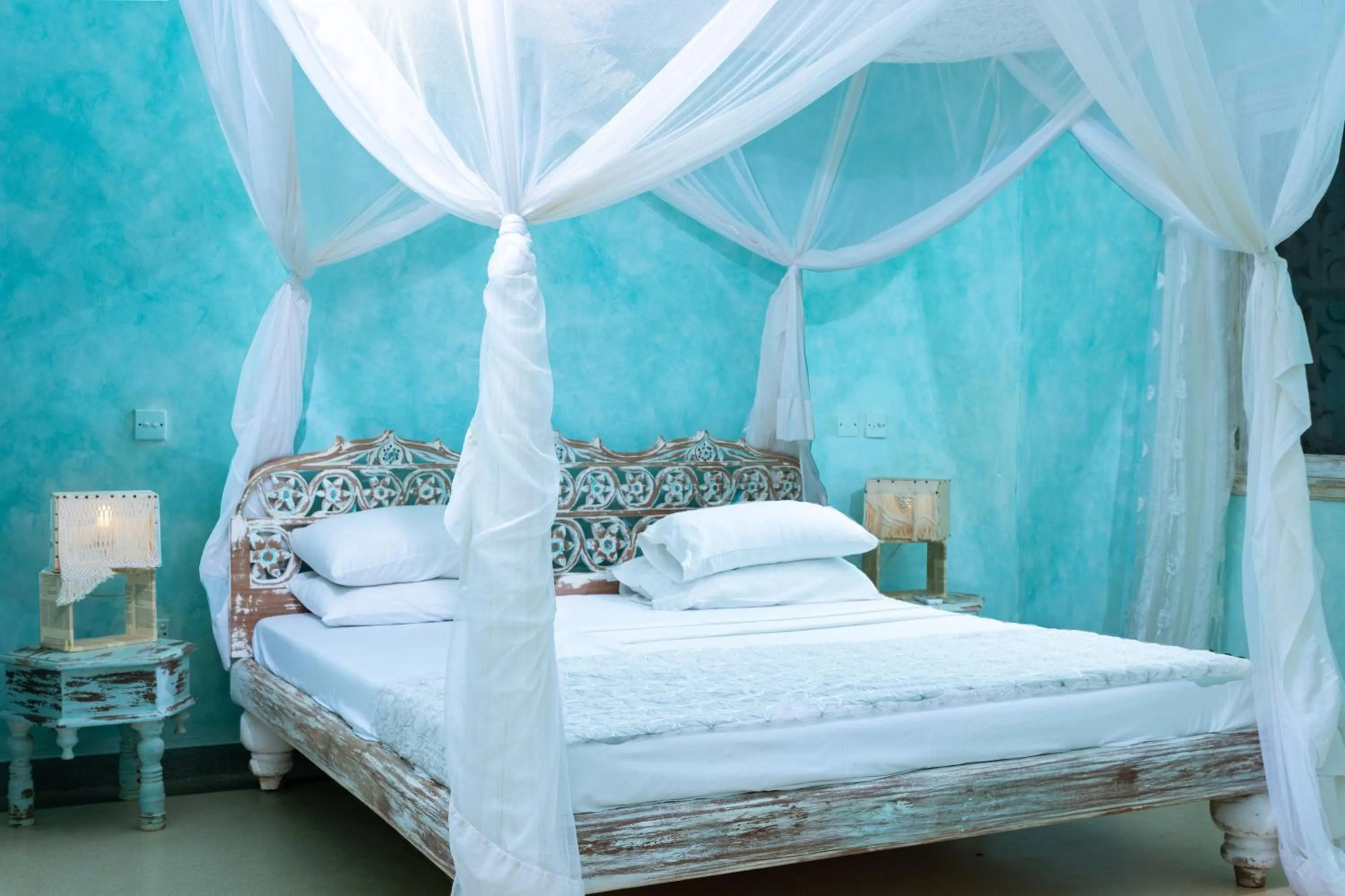 Bedroom in Ndoto Boutique Hotel
