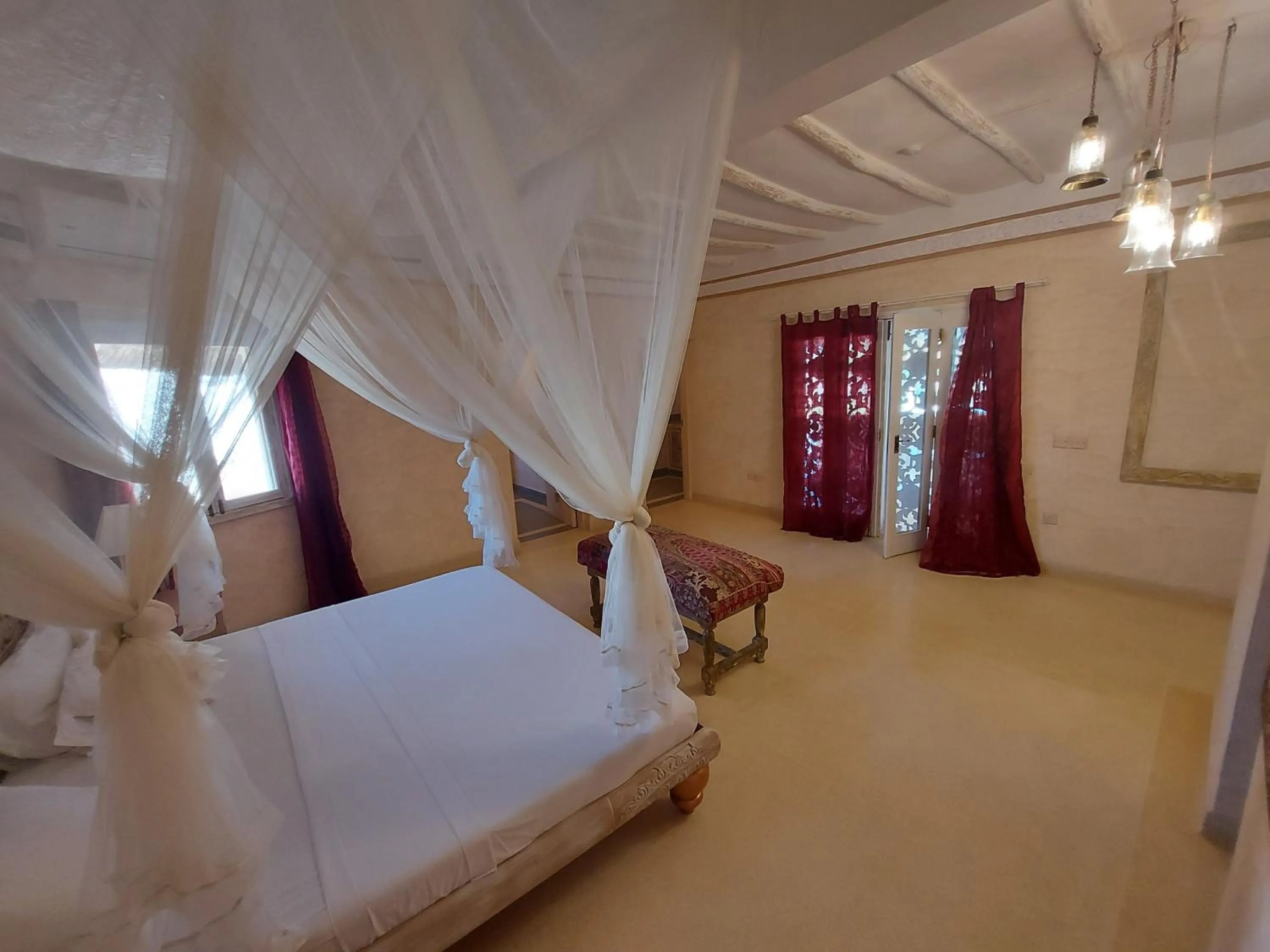 Bedroom in Ndoto Boutique Hotel