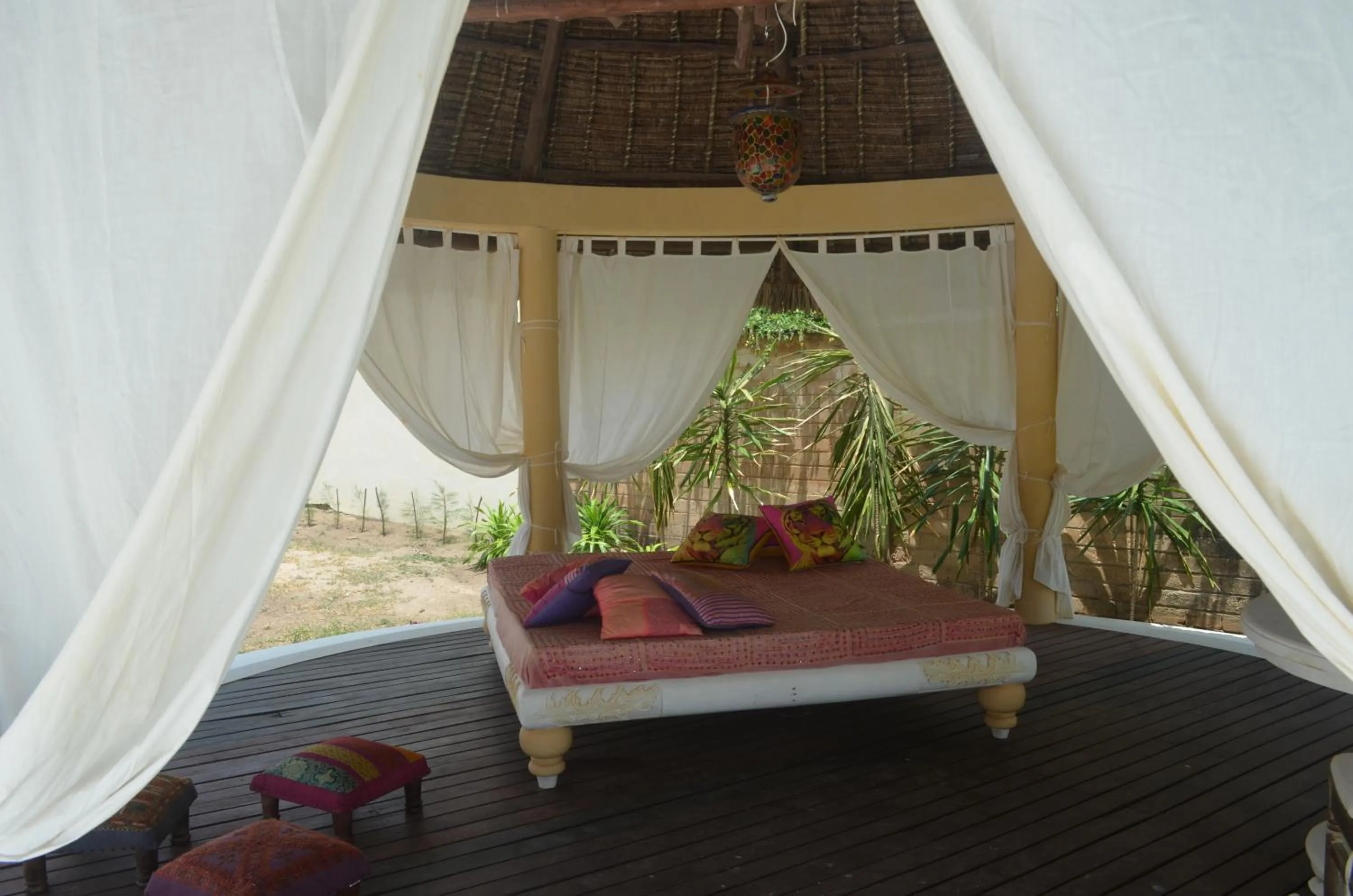 Garden in Ndoto Boutique Hotel