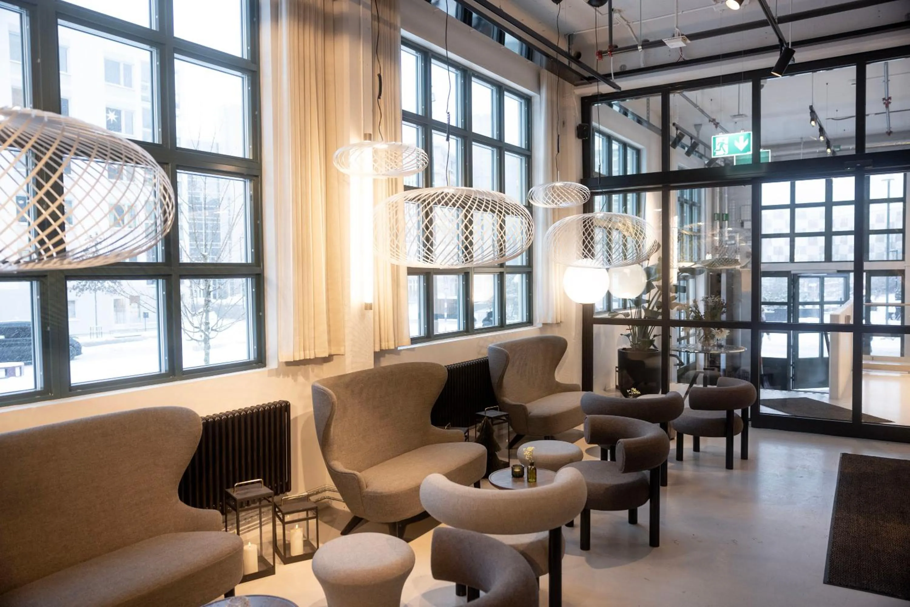Lobby or reception in Unity Hammarby Sjöstad - A Studio Hotel