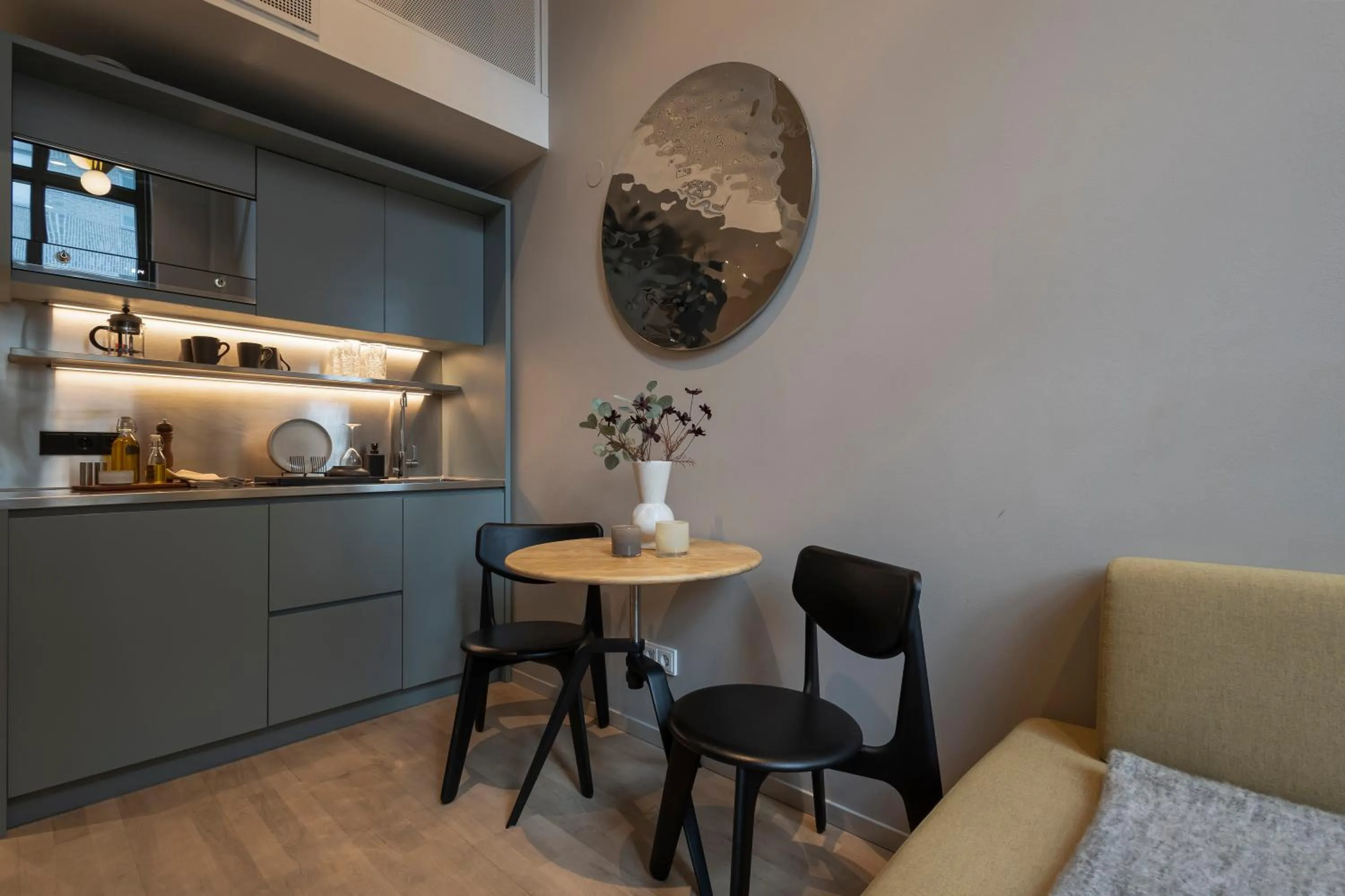 Dining area in Unity Hammarby Sjöstad - A Studio Hotel