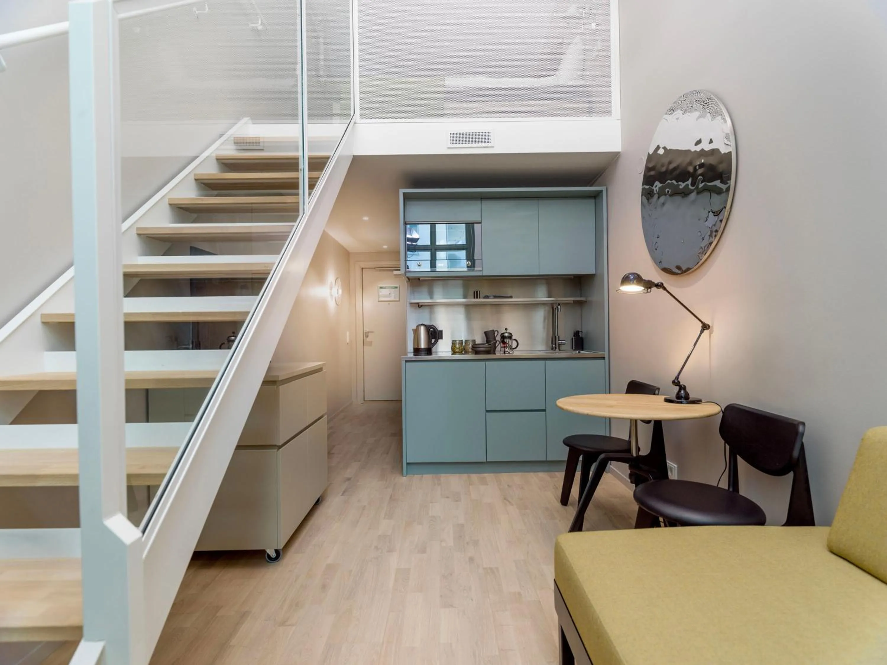 Kitchen or kitchenette in Unity Hammarby Sjöstad - A Studio Hotel