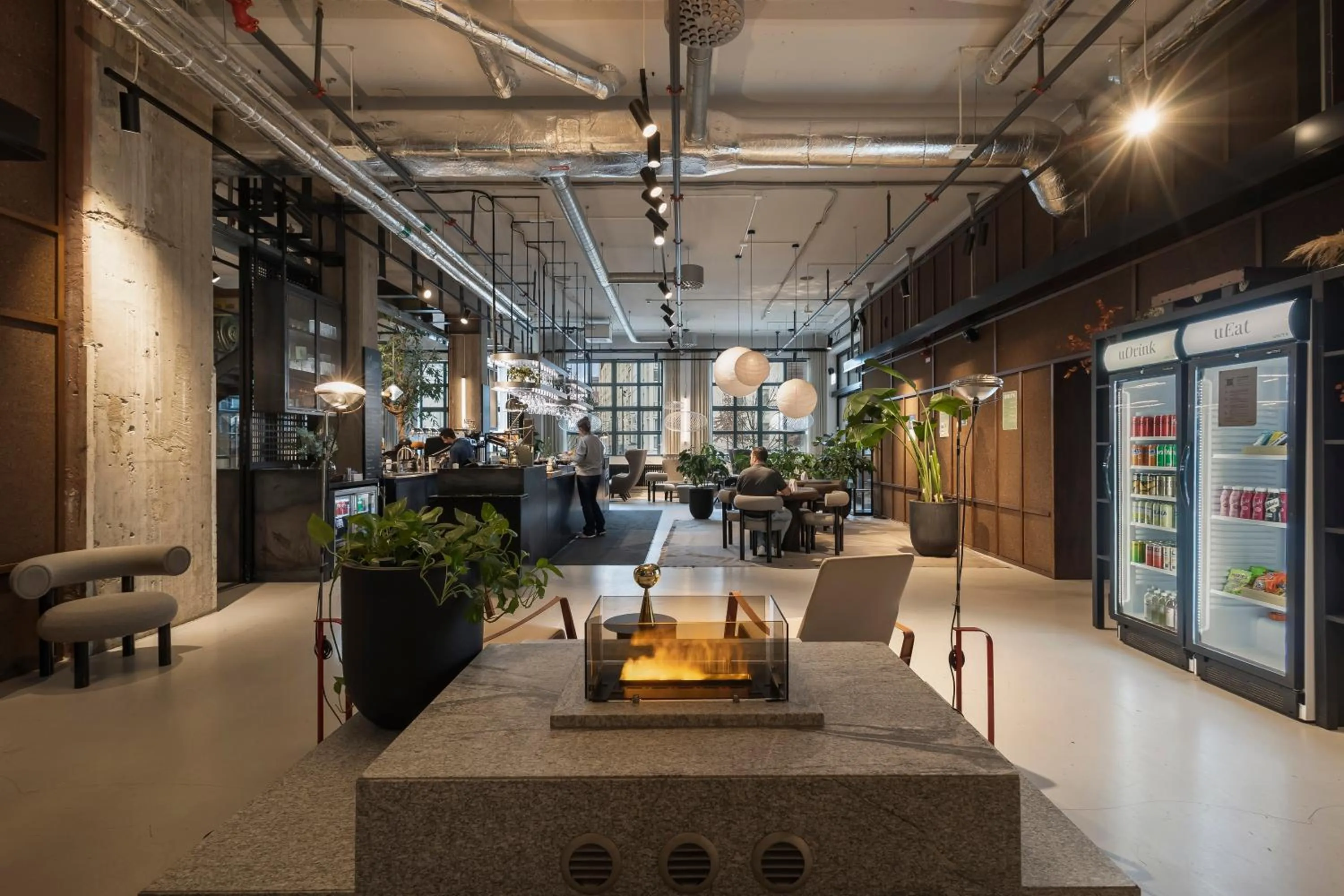 Lobby or reception in Unity Hammarby Sjöstad - A Studio Hotel