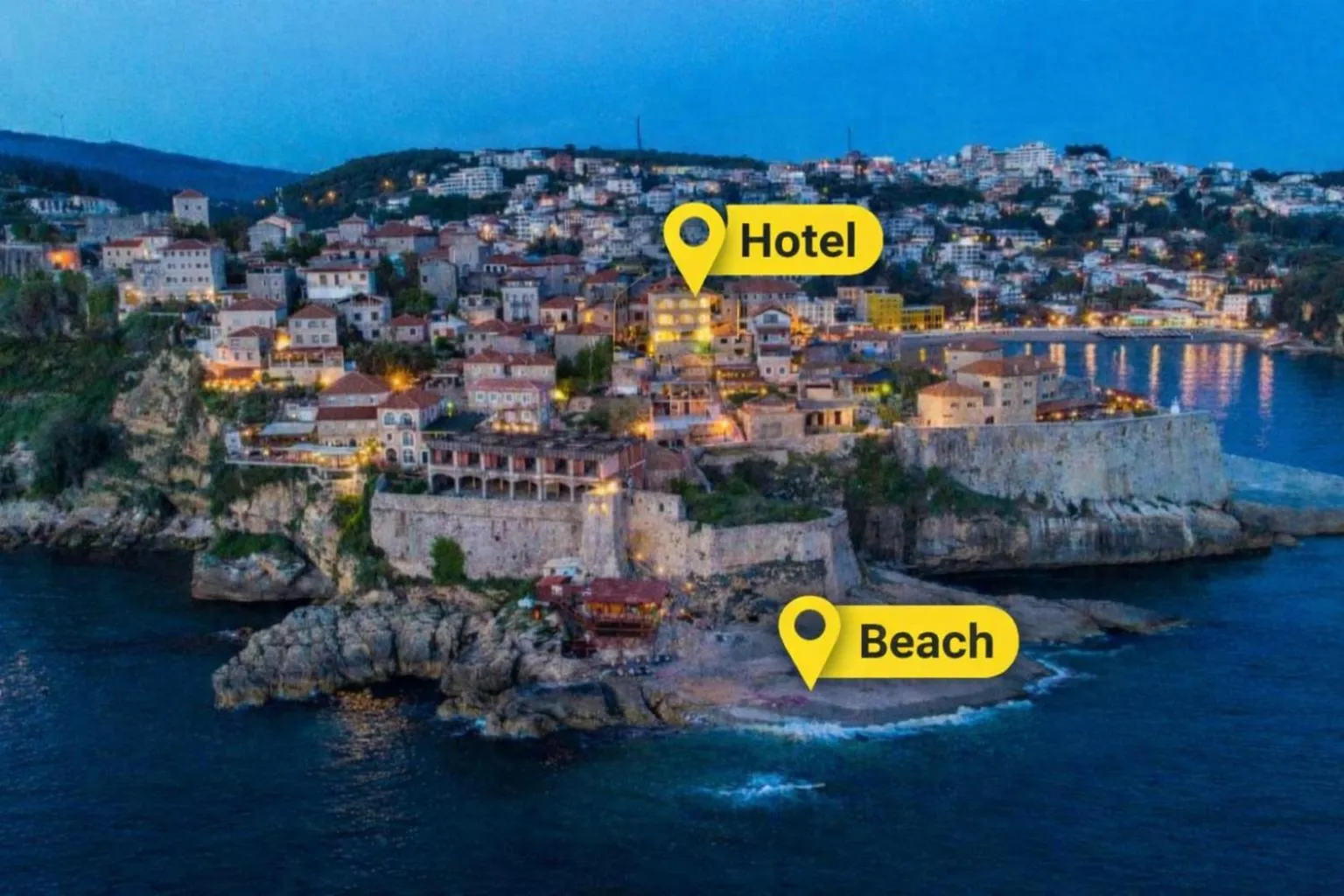 Beach in Villa Dulcinea