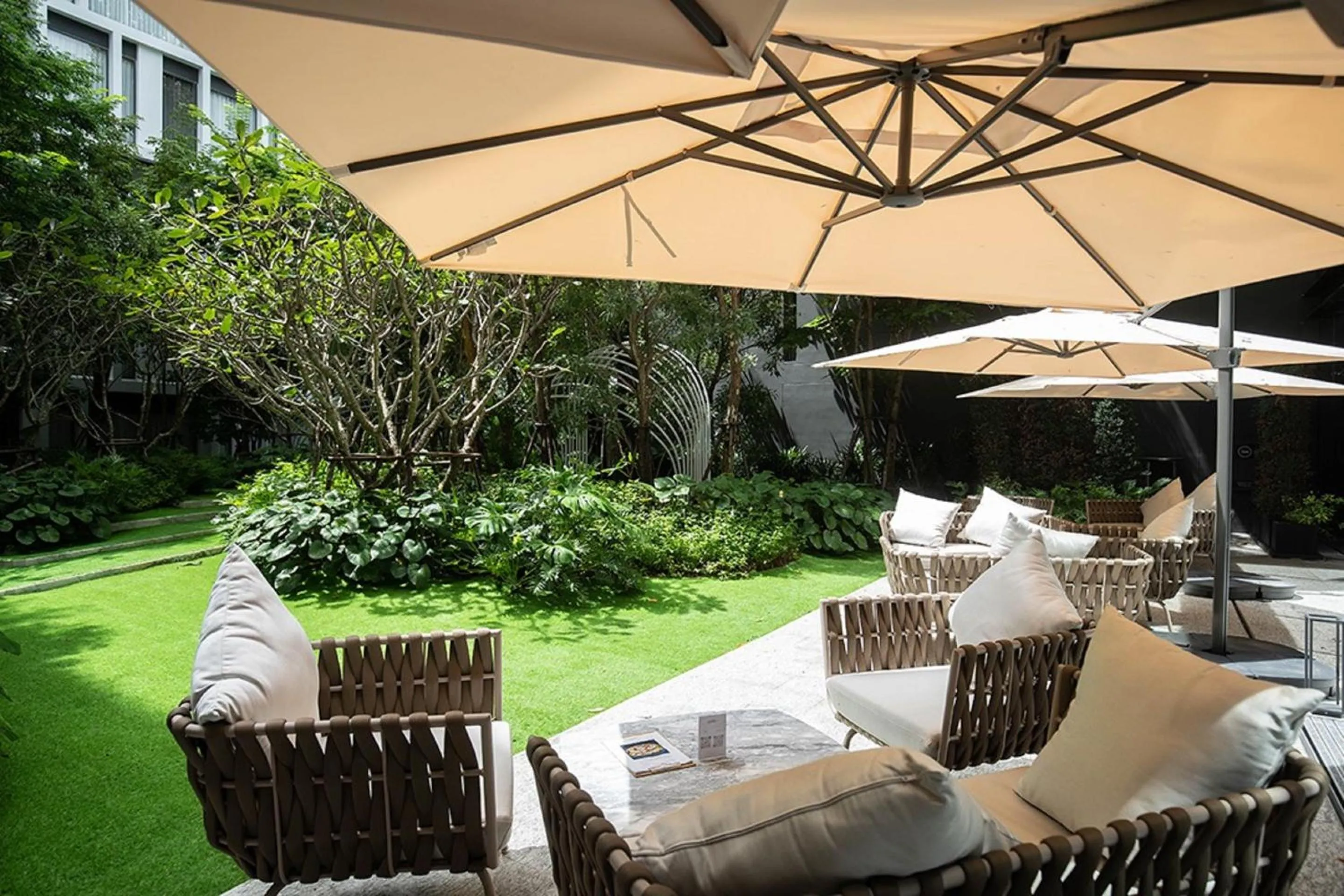 Garden in dusitD2 Hua Hin