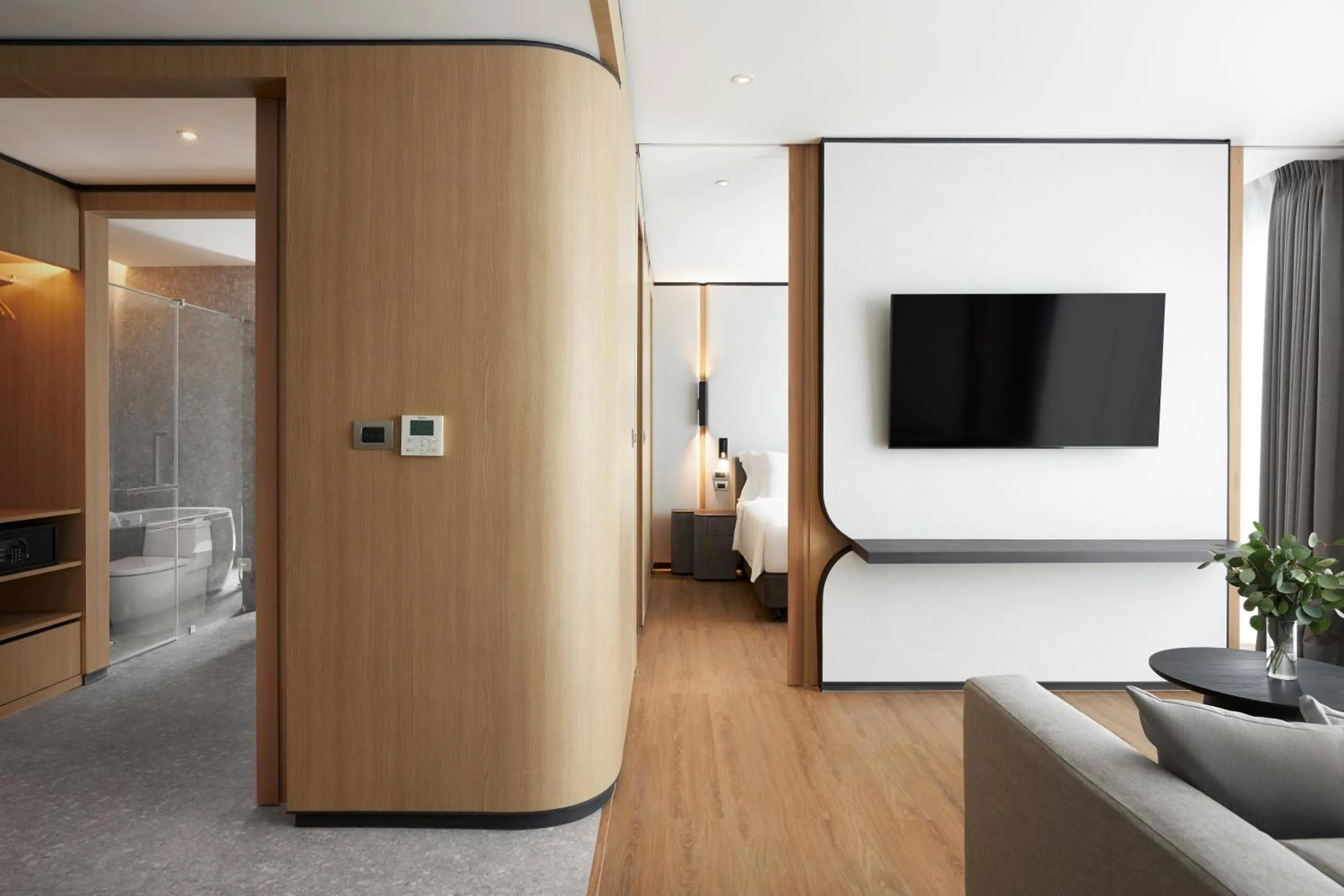 Living room, Bed in dusitD2 Hua Hin