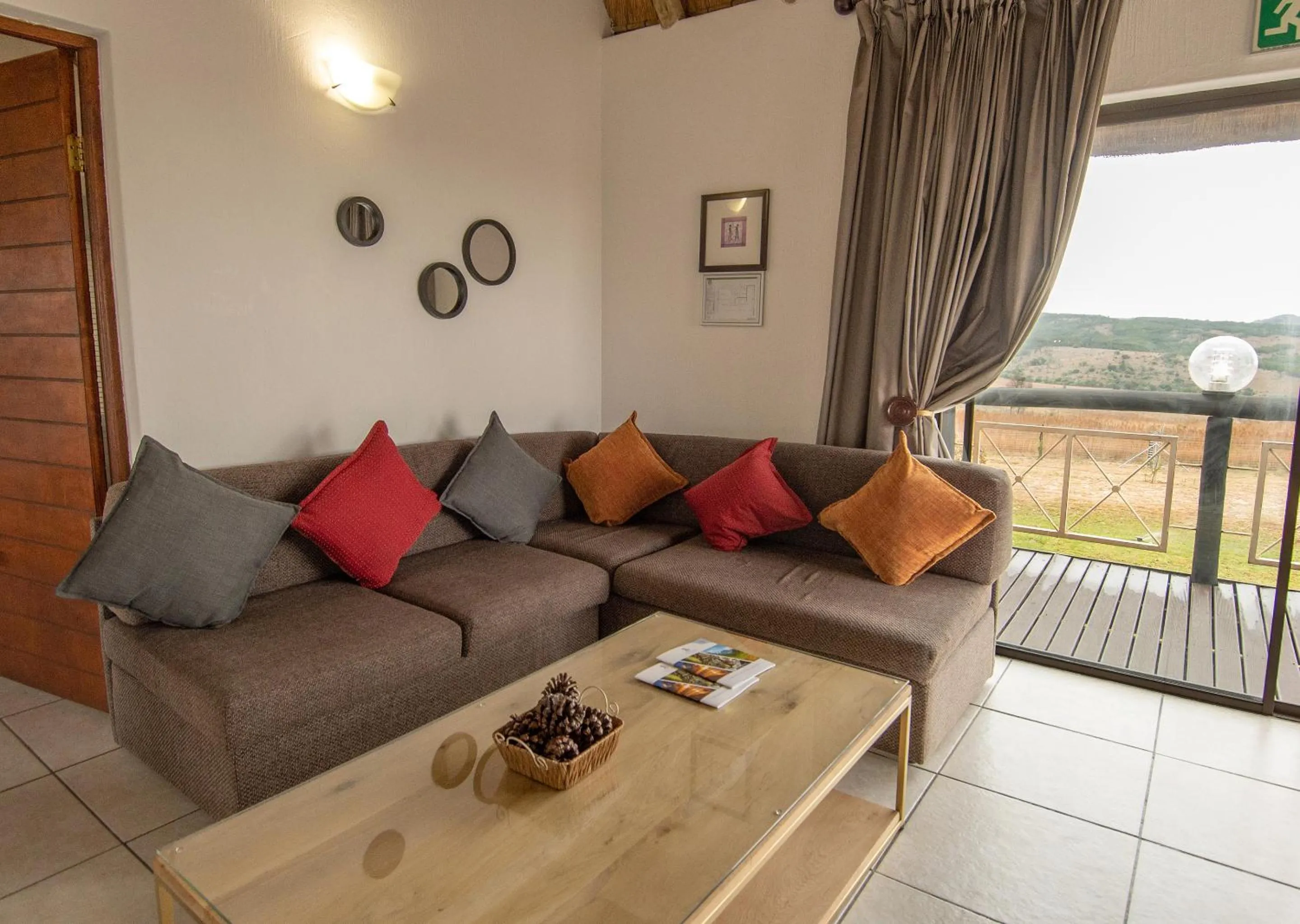 Living room in Mount Savannah Lodge by Dream Resorts