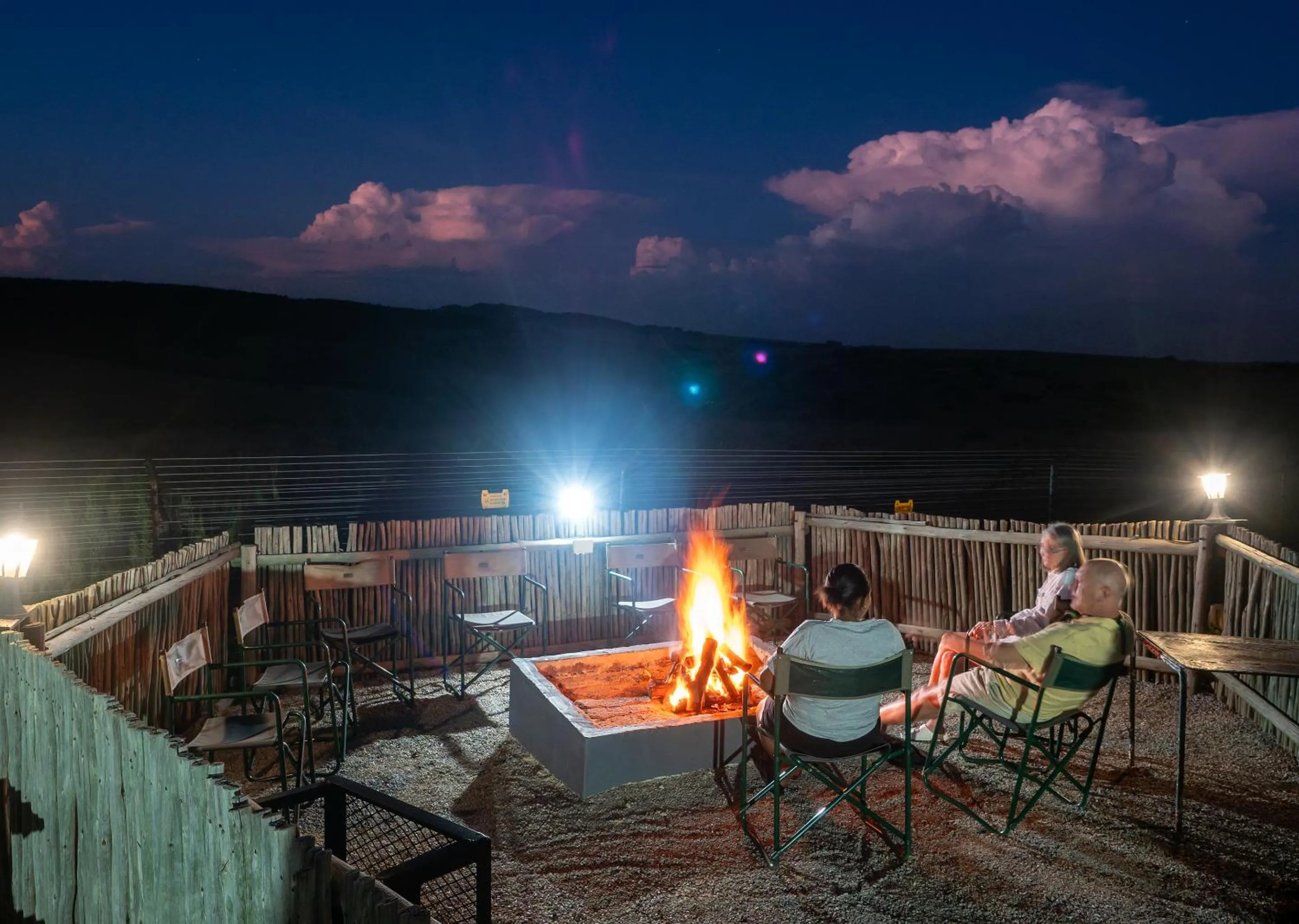 fireplace in Mount Savannah Lodge by Dream Resorts