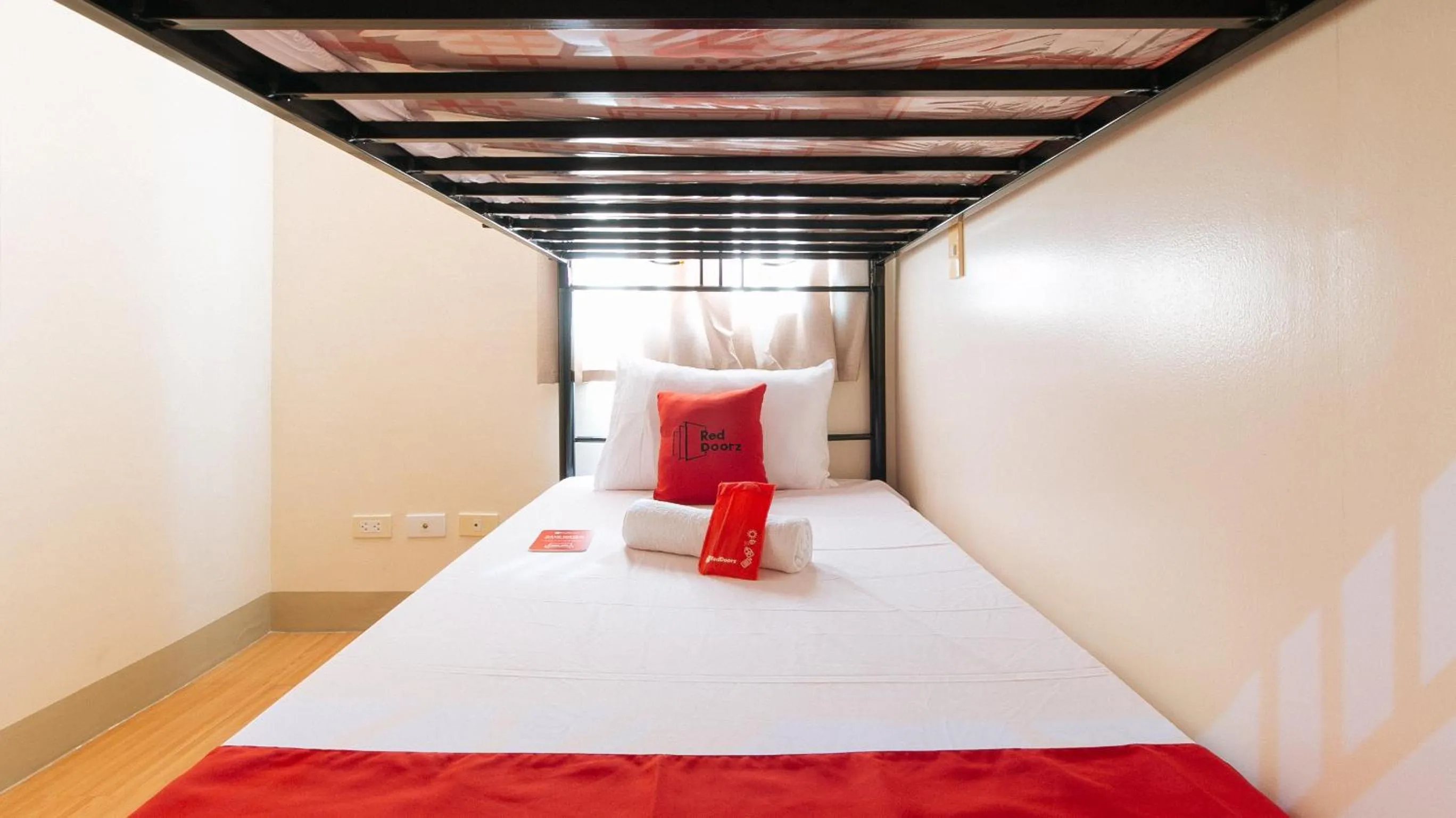 Bedroom, Bed in RedDoorz Plus at Alpina Heights Paranaque