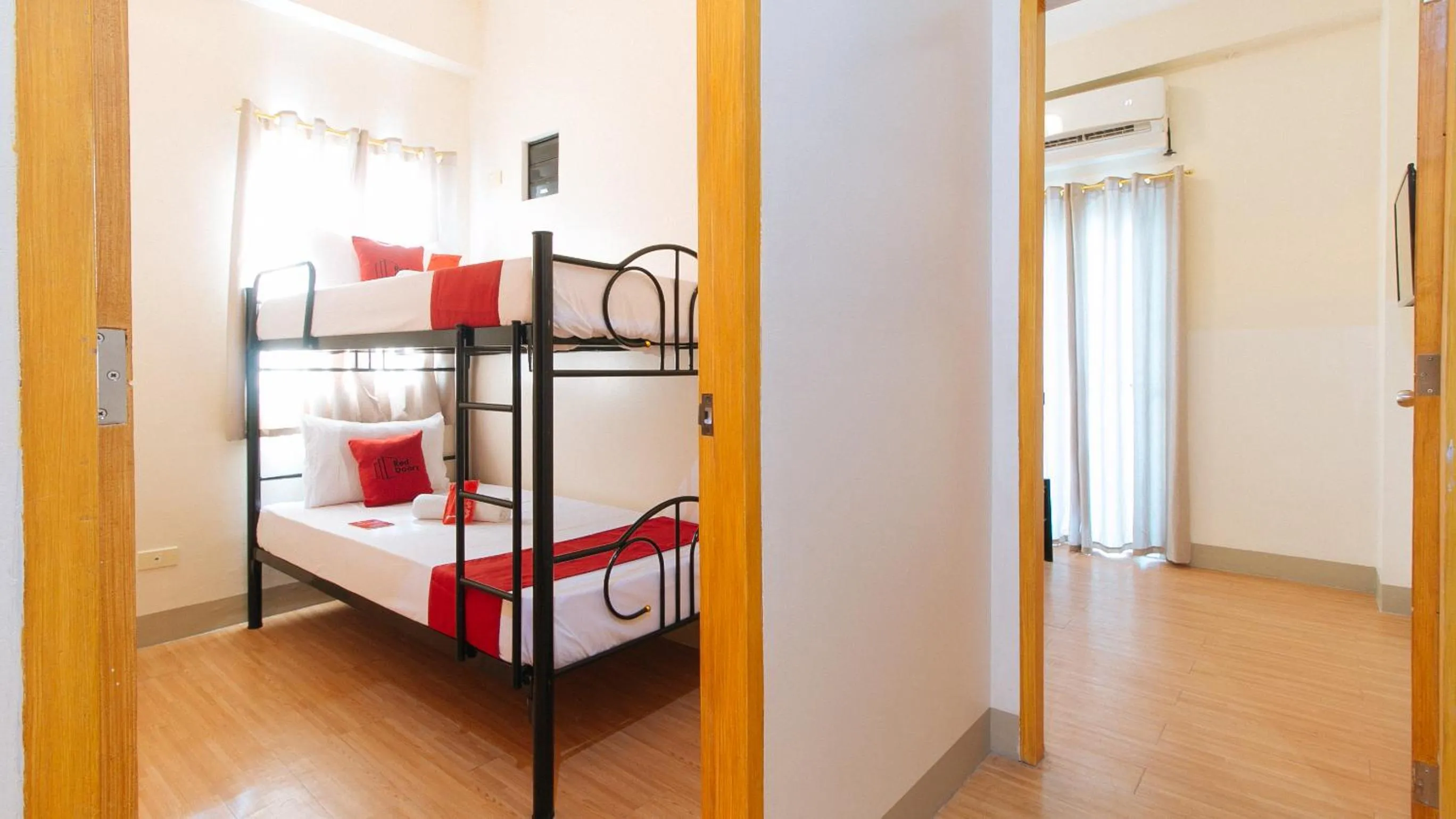 Bedroom, Bed in RedDoorz Plus at Alpina Heights Paranaque