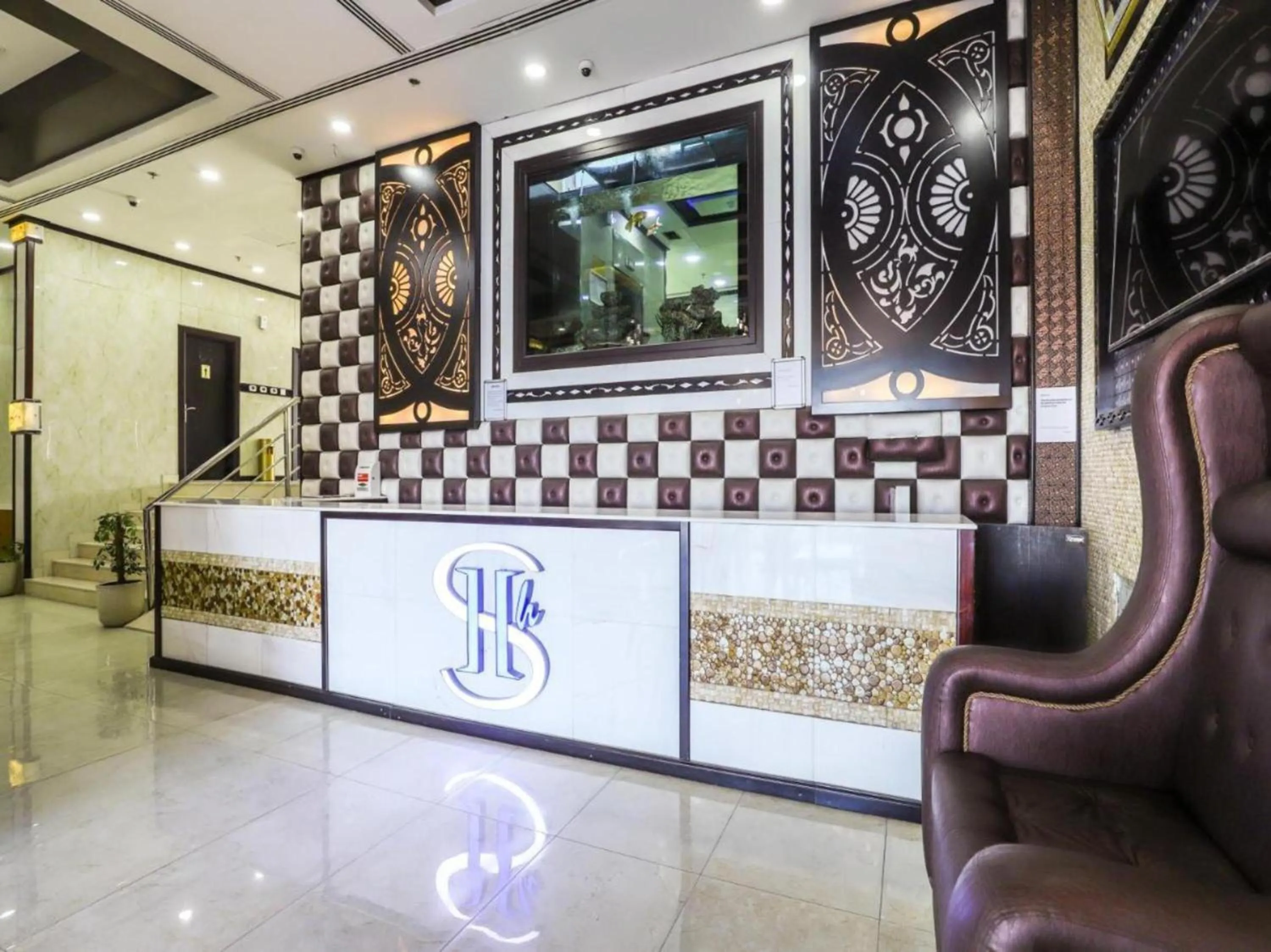 Lobby or reception in SHH Hotel