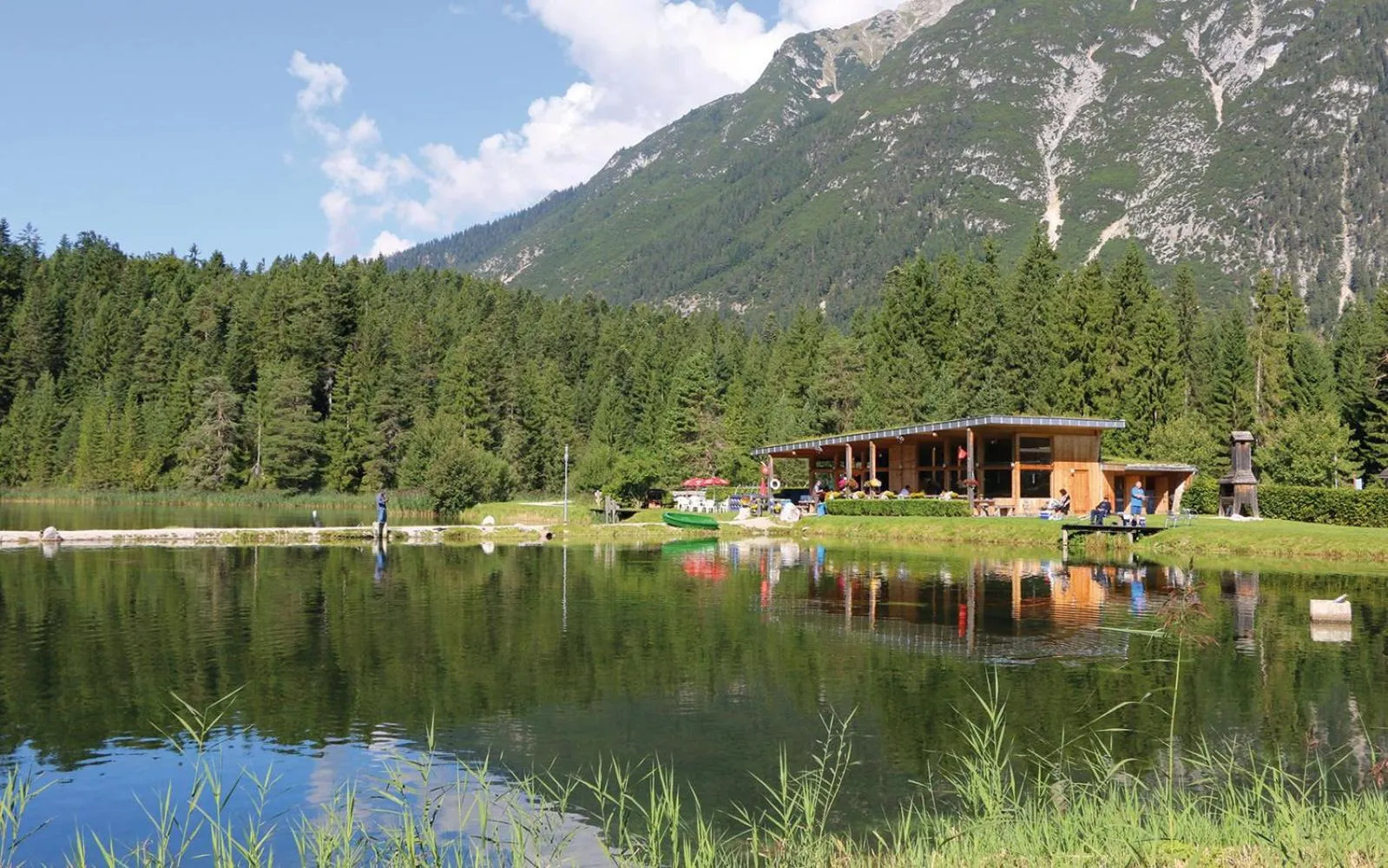 Fishing in Hotel Karwendelhof