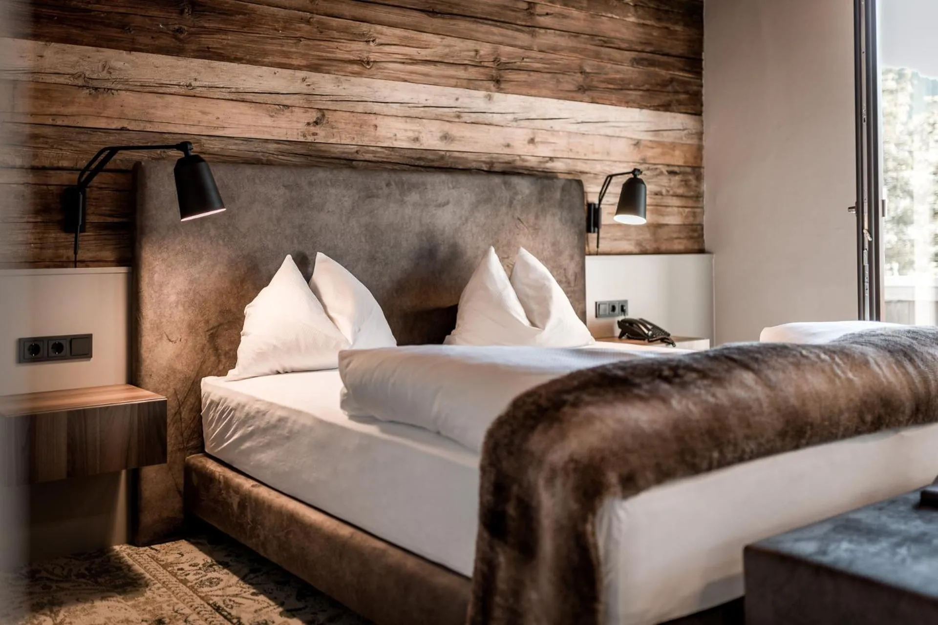 Photo of the whole room, Bed in Hotel Karwendelhof