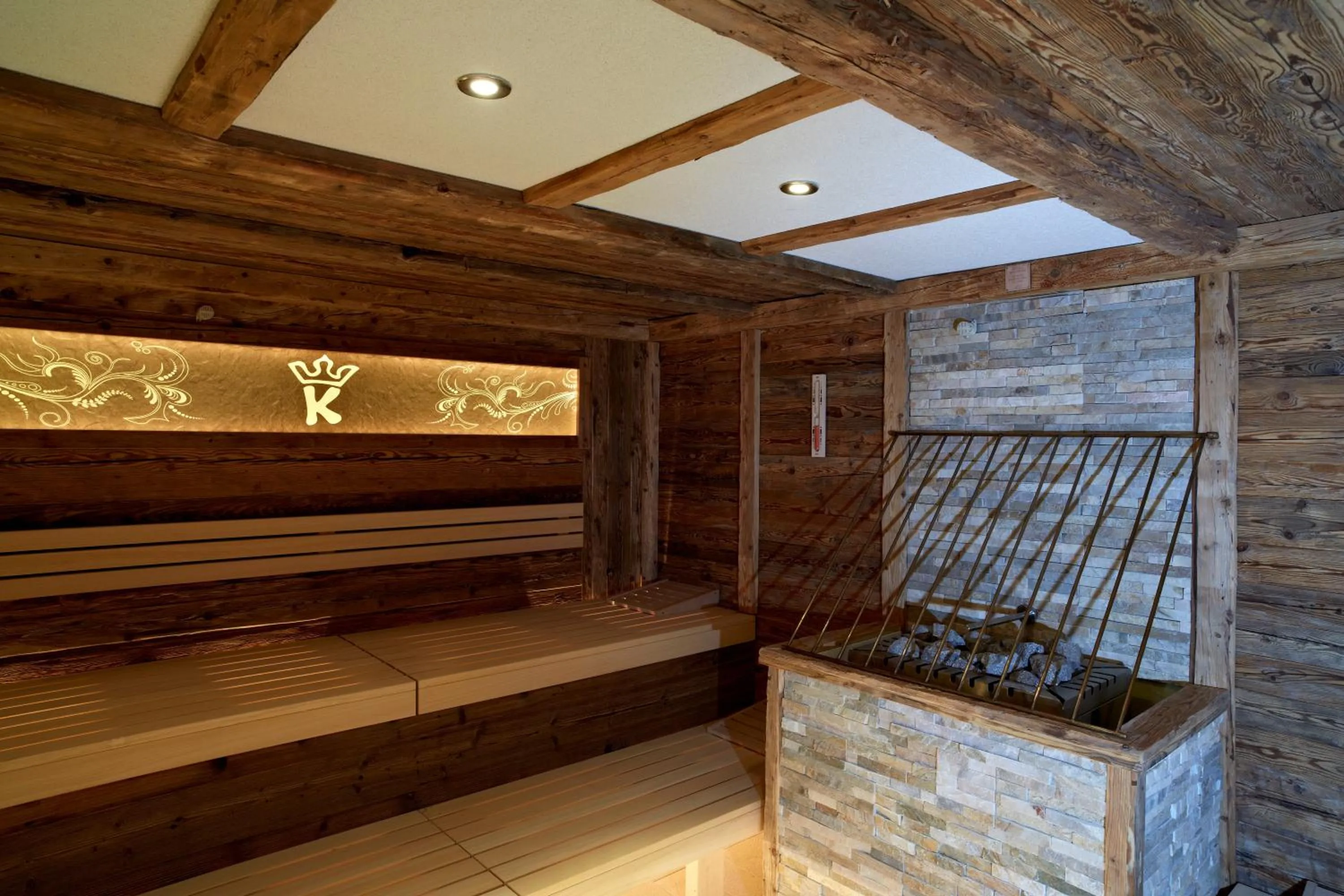 Spa and wellness centre/facilities in Hotel Karwendelhof