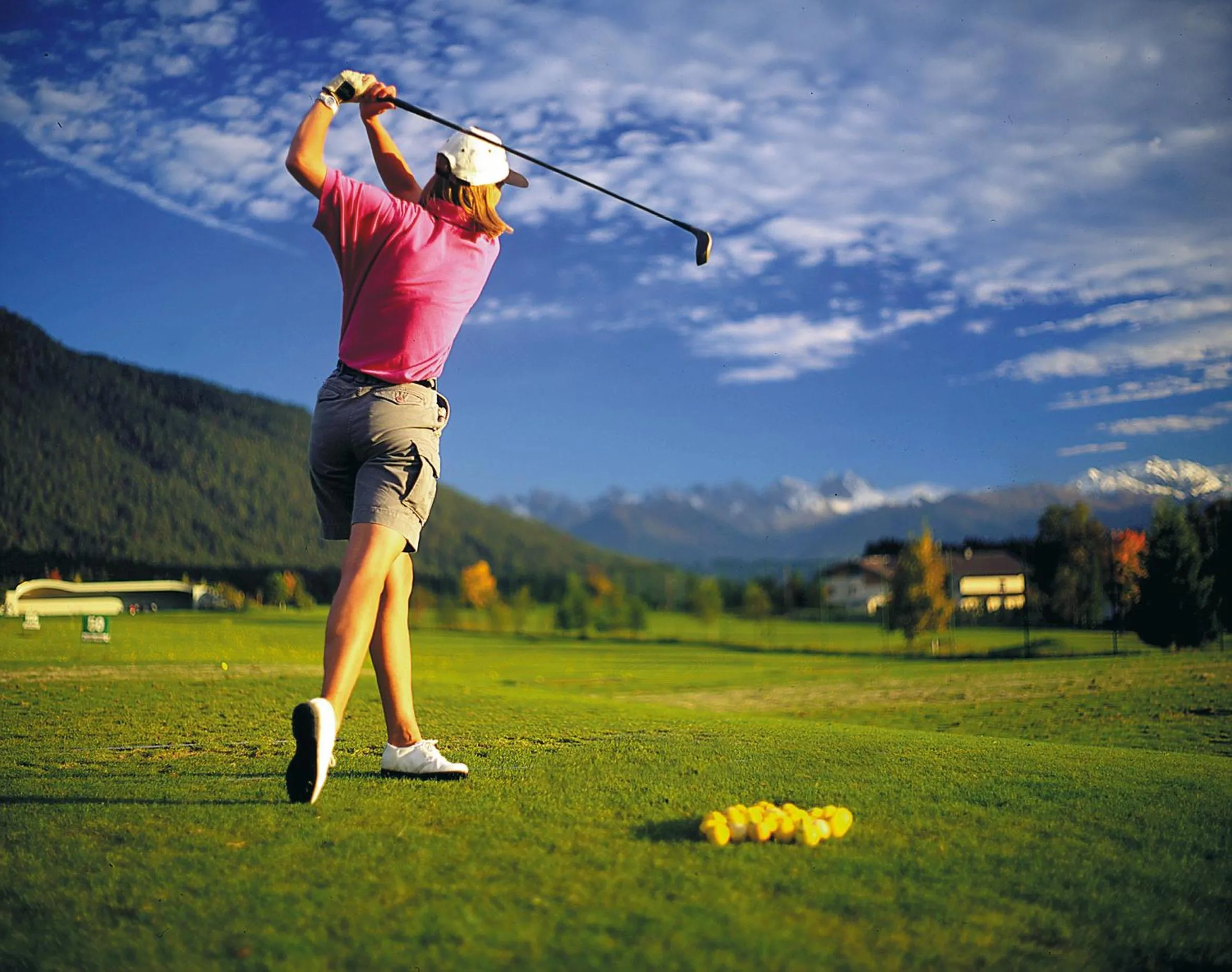 Golfcourse, Golf in Hotel Karwendelhof