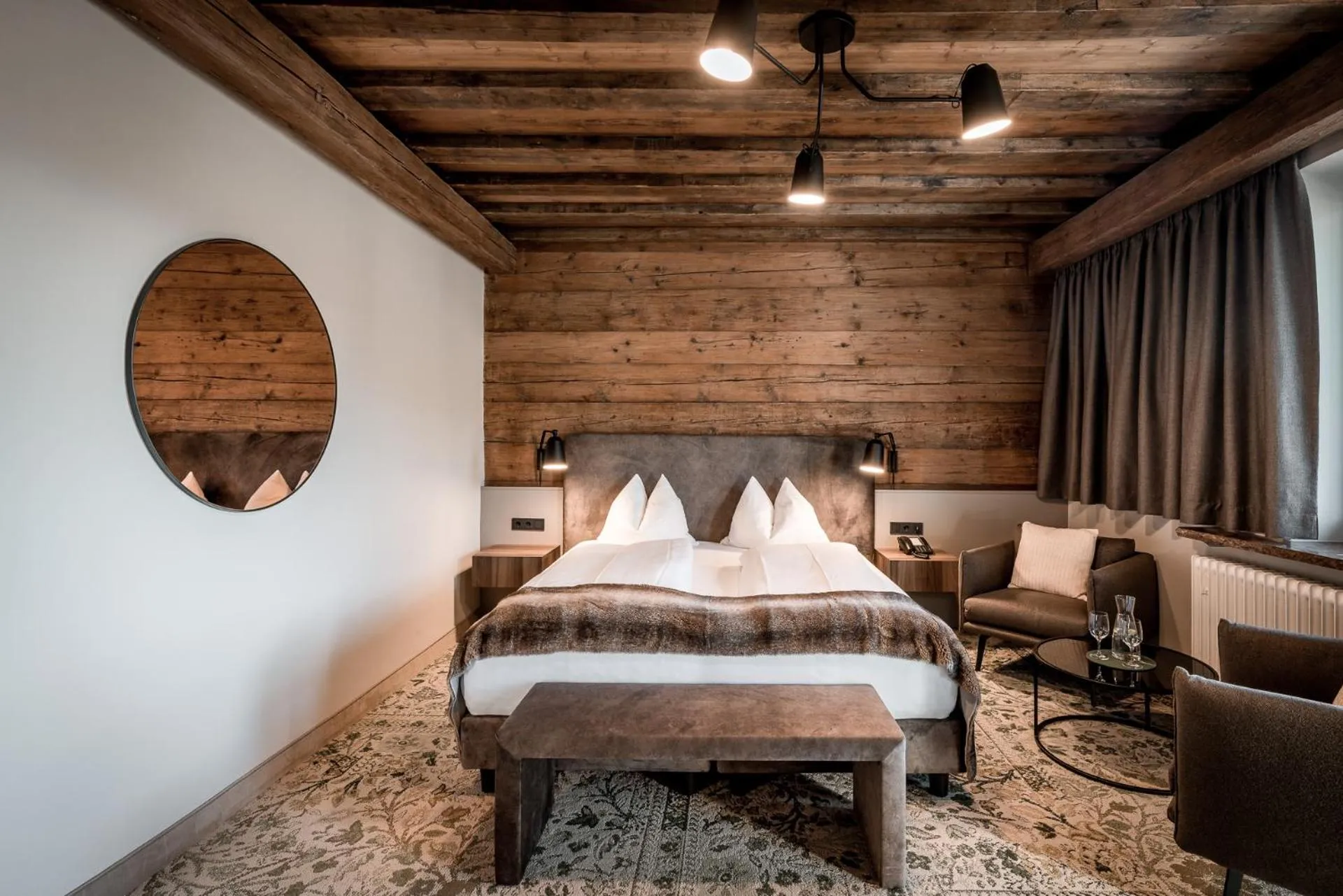 Photo of the whole room, Bed in Hotel Karwendelhof