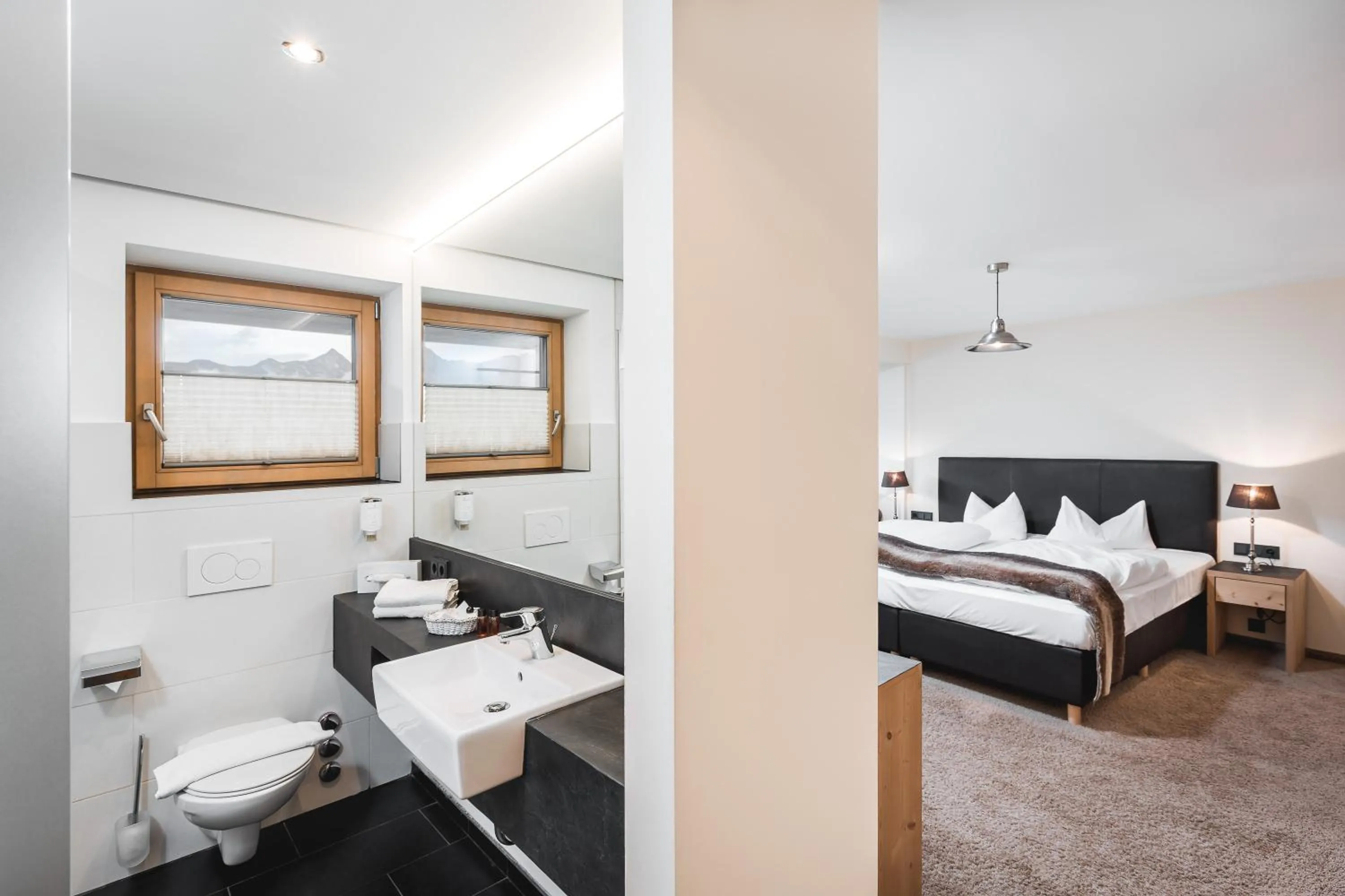 Photo of the whole room, Bed in Hotel Karwendelhof