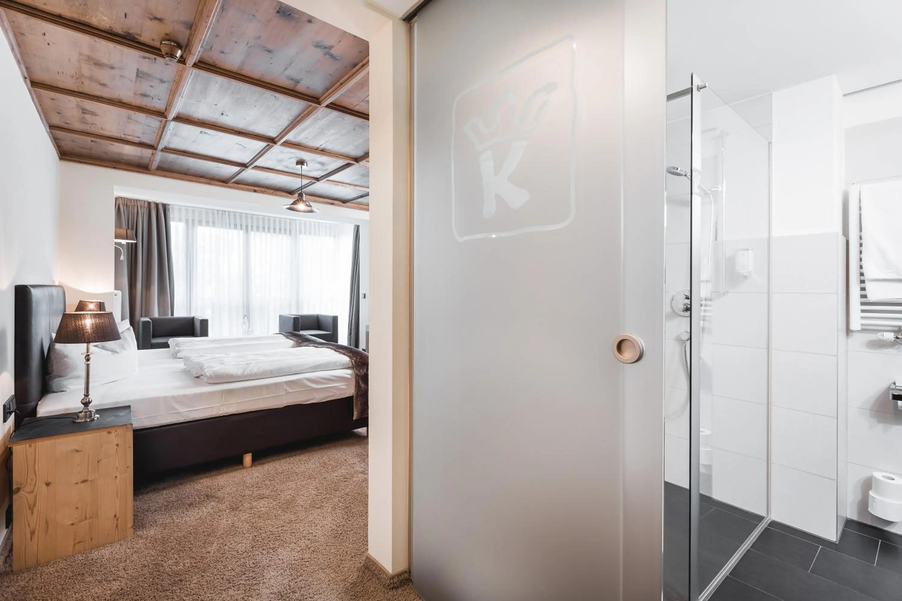 Photo of the whole room, Bathroom in Hotel Karwendelhof