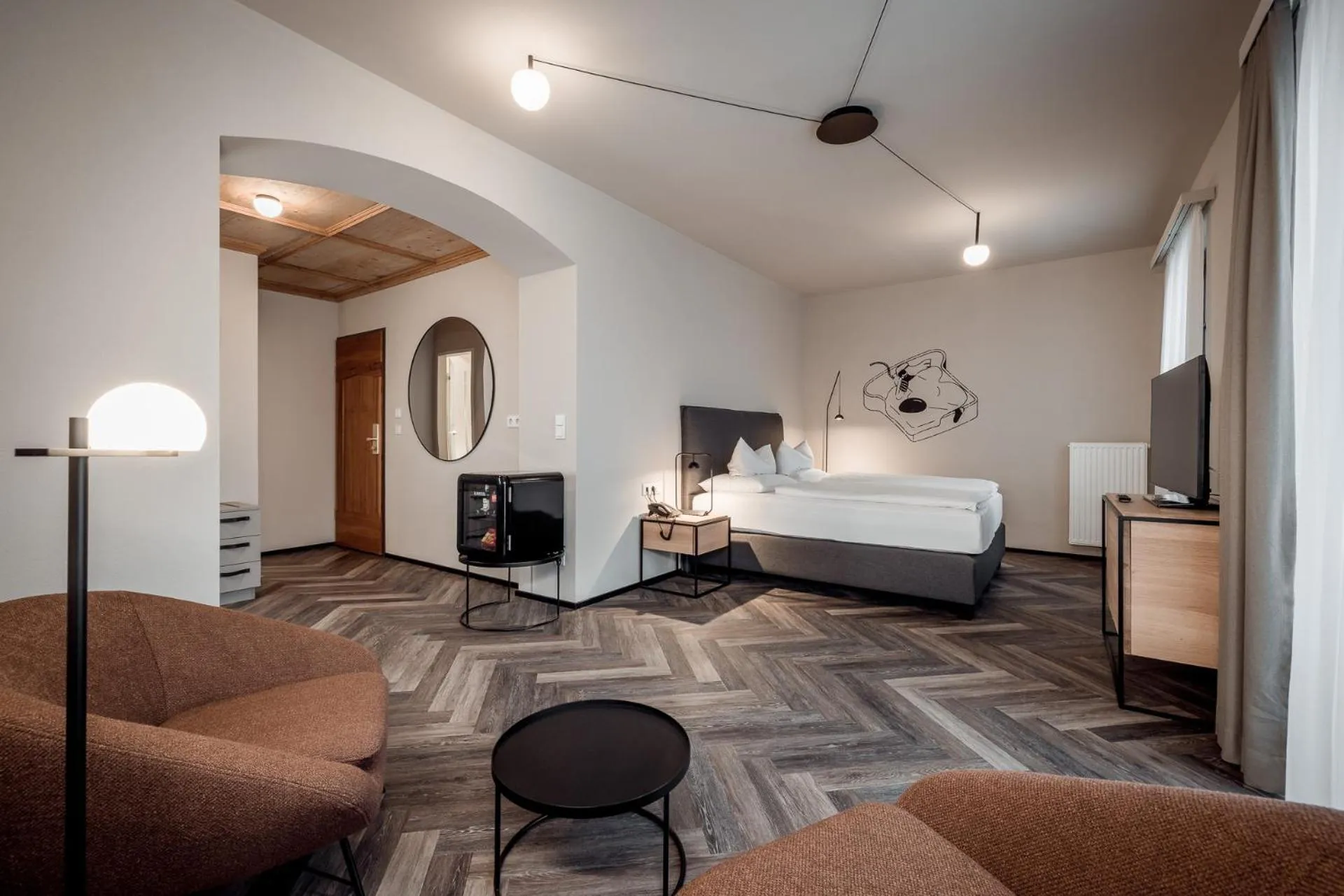 TV and multimedia, Bed in Hotel Karwendelhof