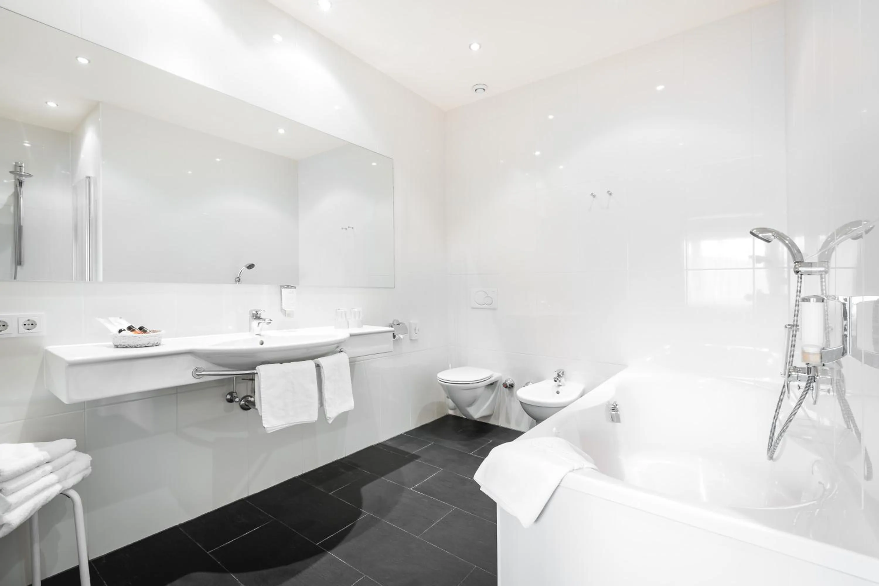 Toilet, Bathroom in Hotel Karwendelhof