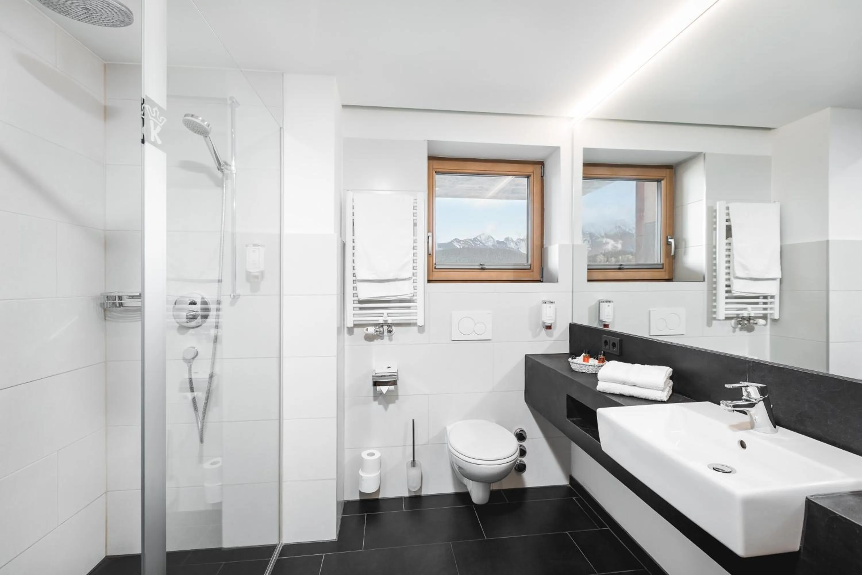 Bathroom in Hotel Karwendelhof