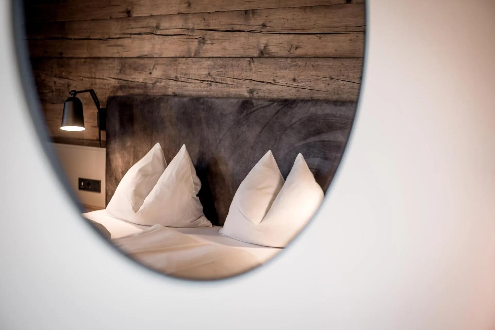 Bed in Hotel Karwendelhof