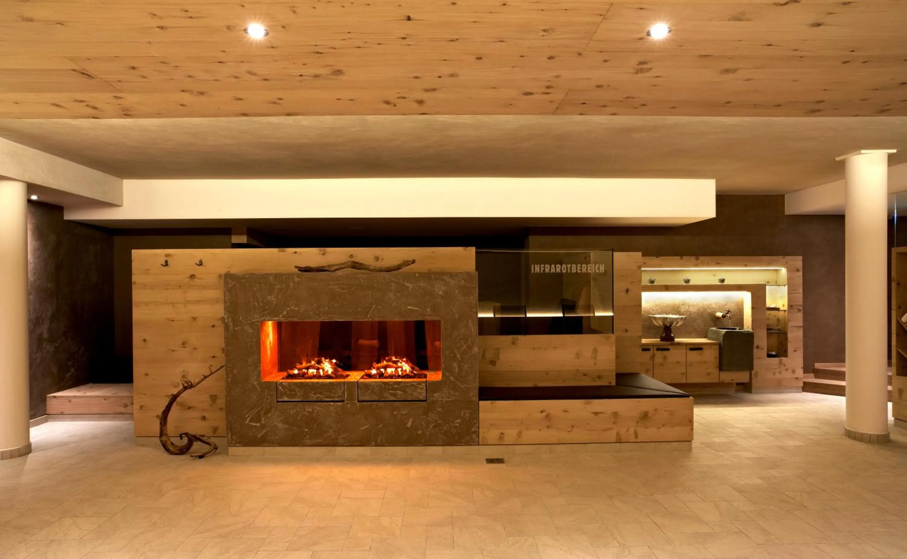 Spa and wellness centre/facilities in Hotel Karwendelhof