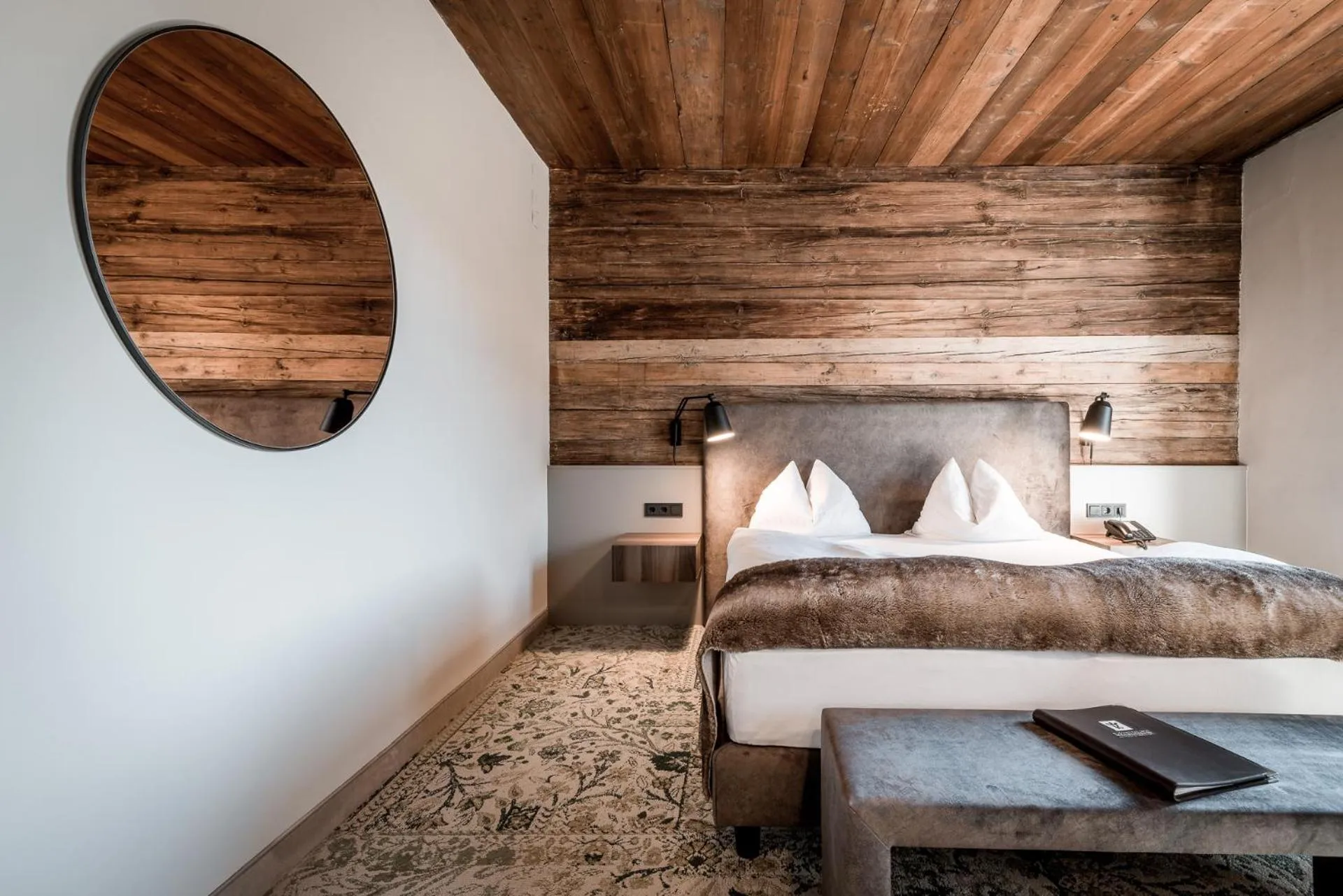 Photo of the whole room, Bed in Hotel Karwendelhof