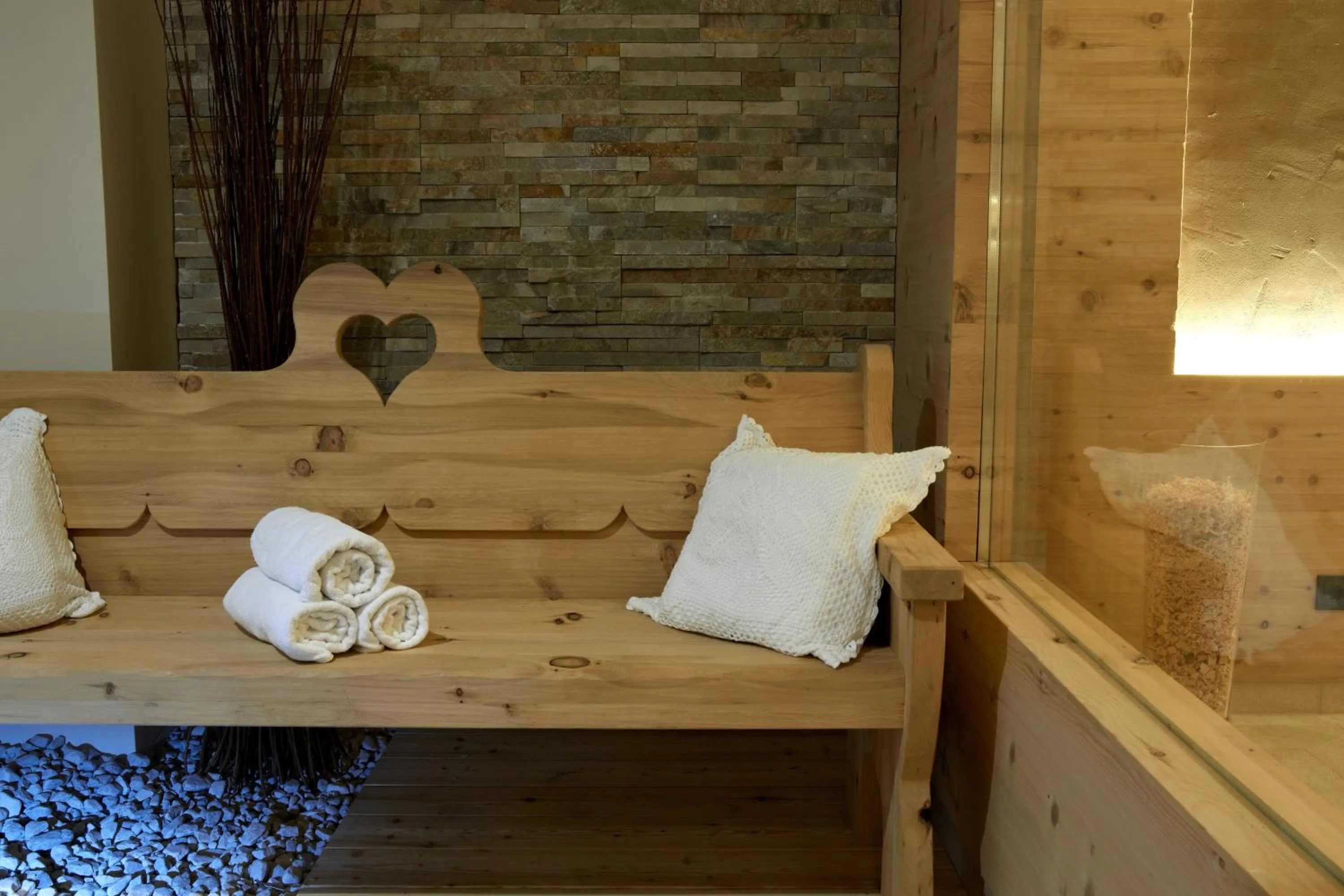 Spa and wellness centre/facilities in Hotel Karwendelhof