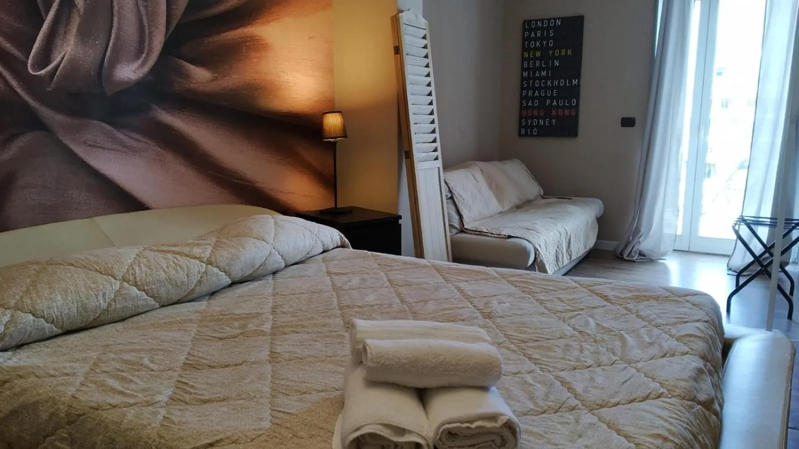 Bed in Appartamento Cavour