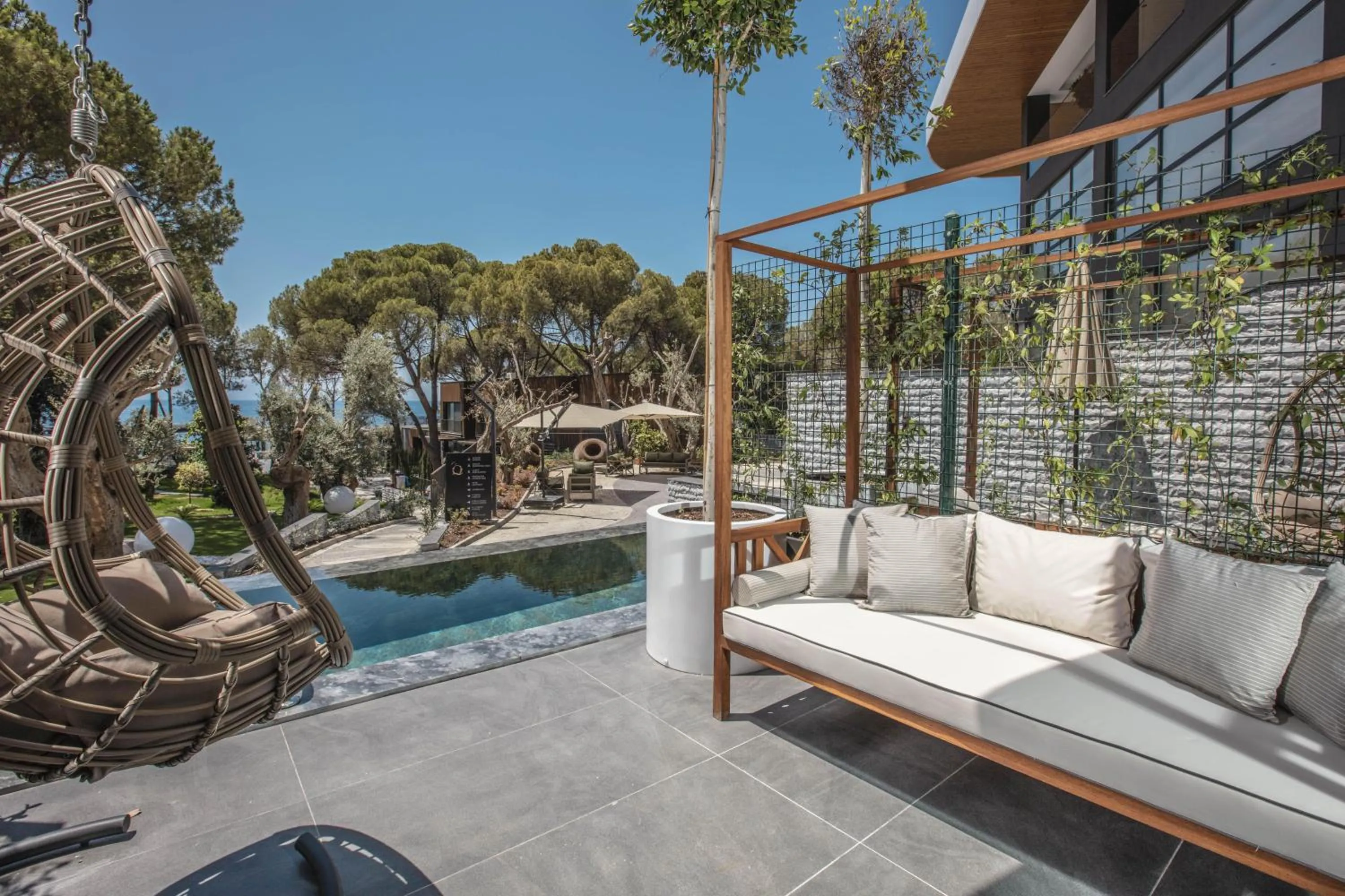 Balcony/Terrace in Unique Life Style Hotel