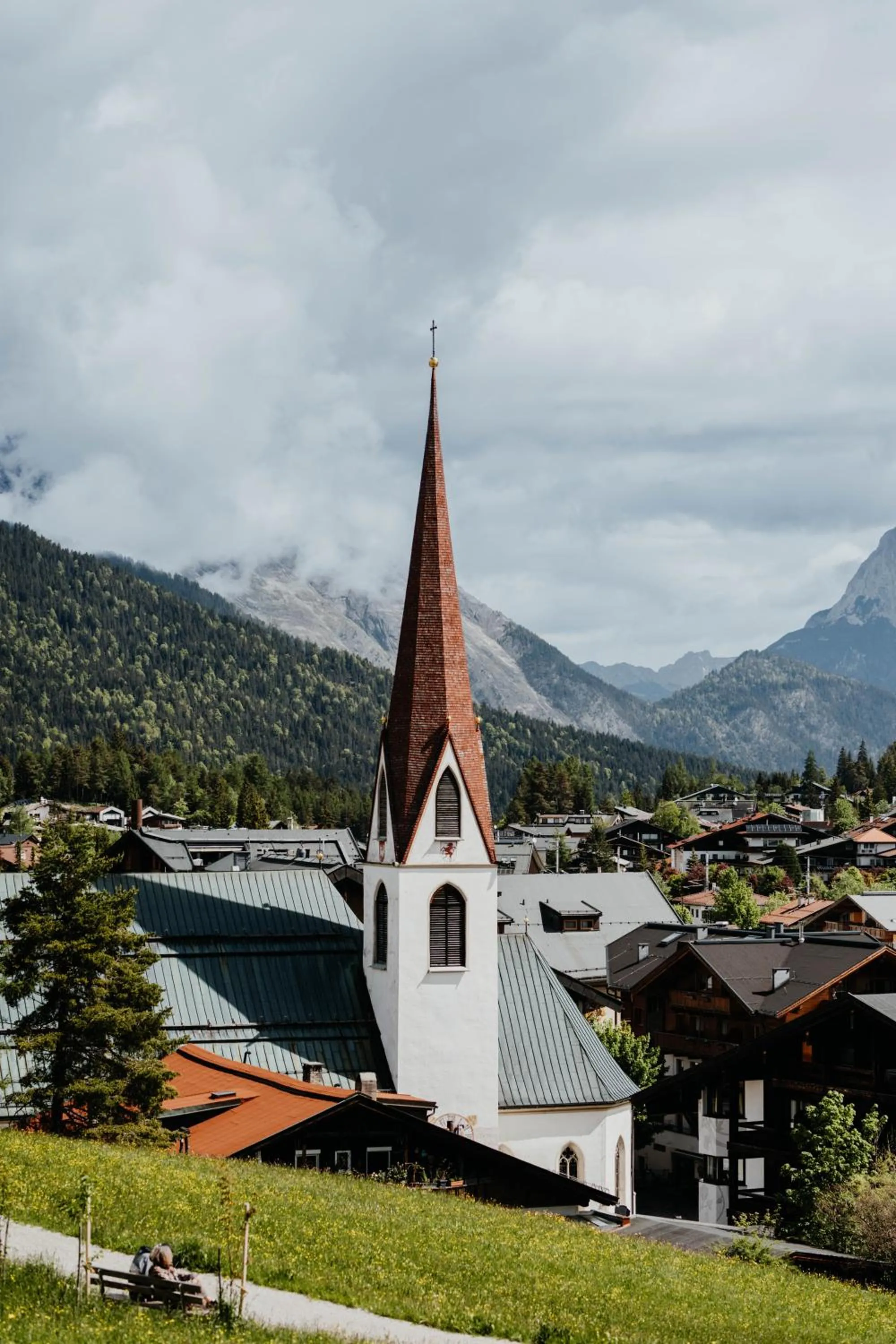 Mountain view in Post Seefeld - Wellnesshotel Tirol