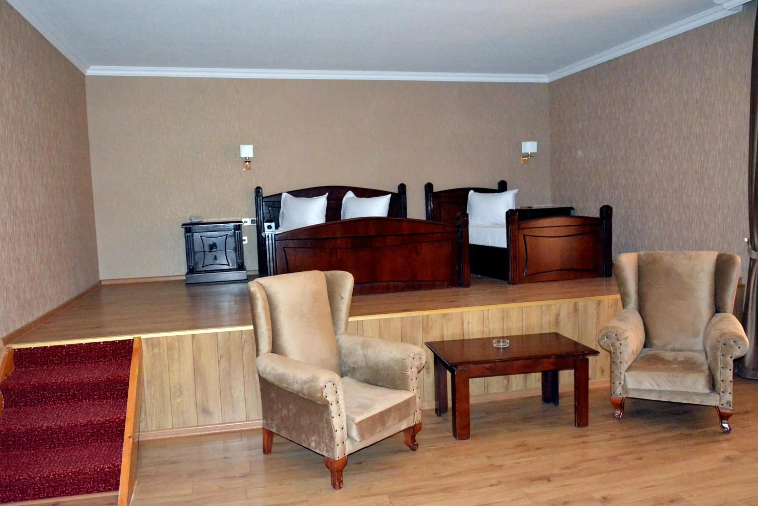 Bed in Deluxe Hotel Ganja