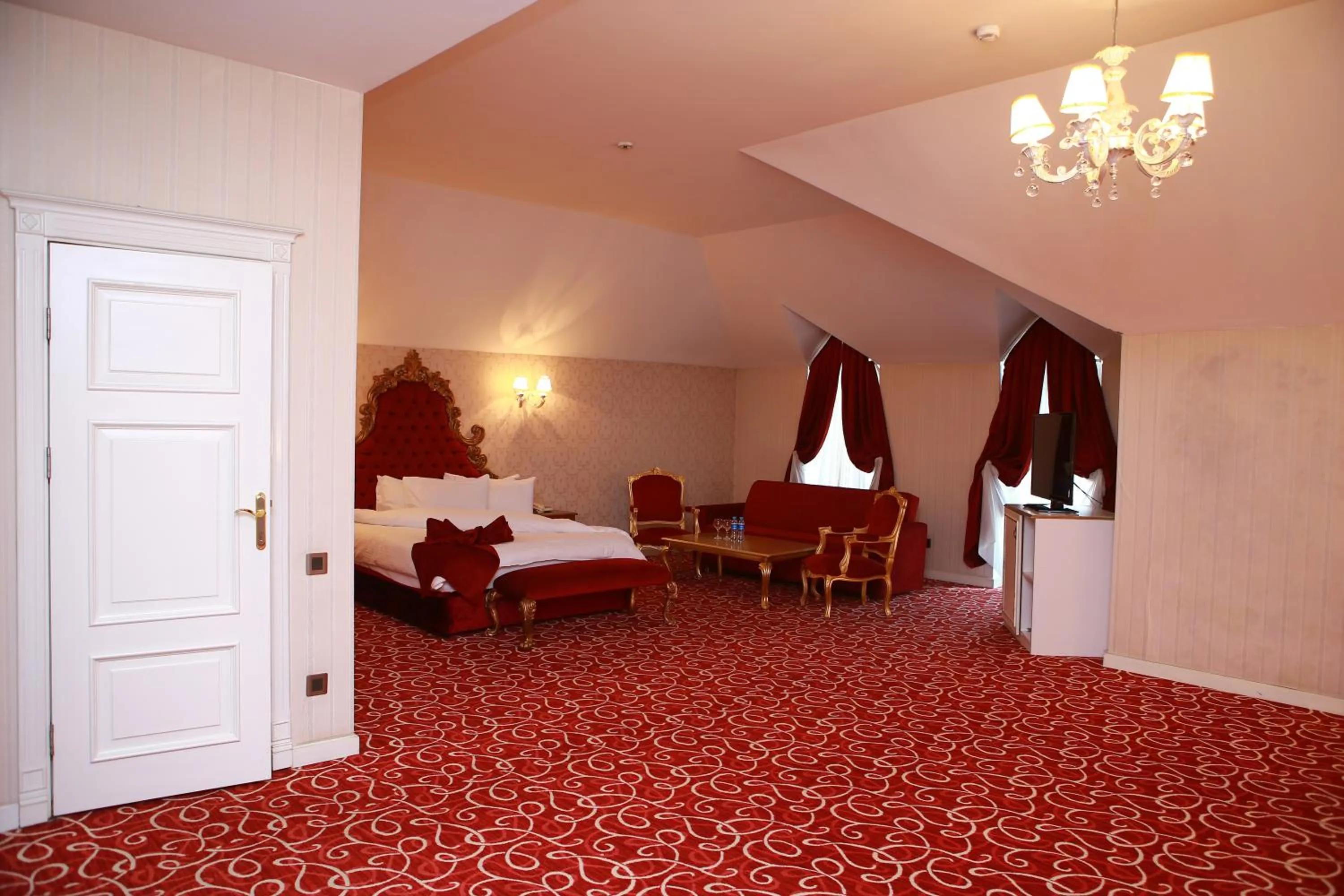 Bed in Deluxe Hotel Ganja