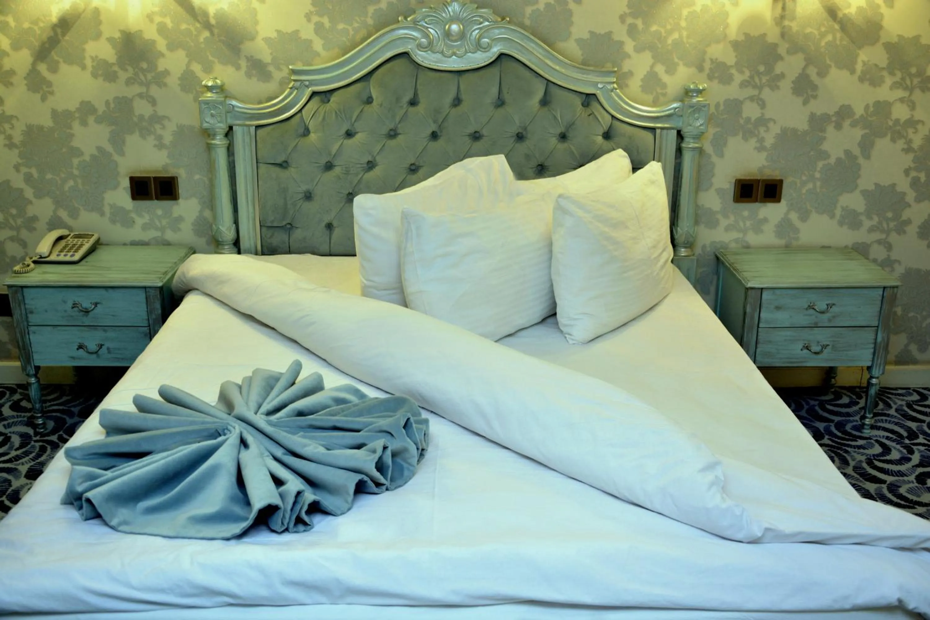 Bed in Deluxe Hotel Ganja