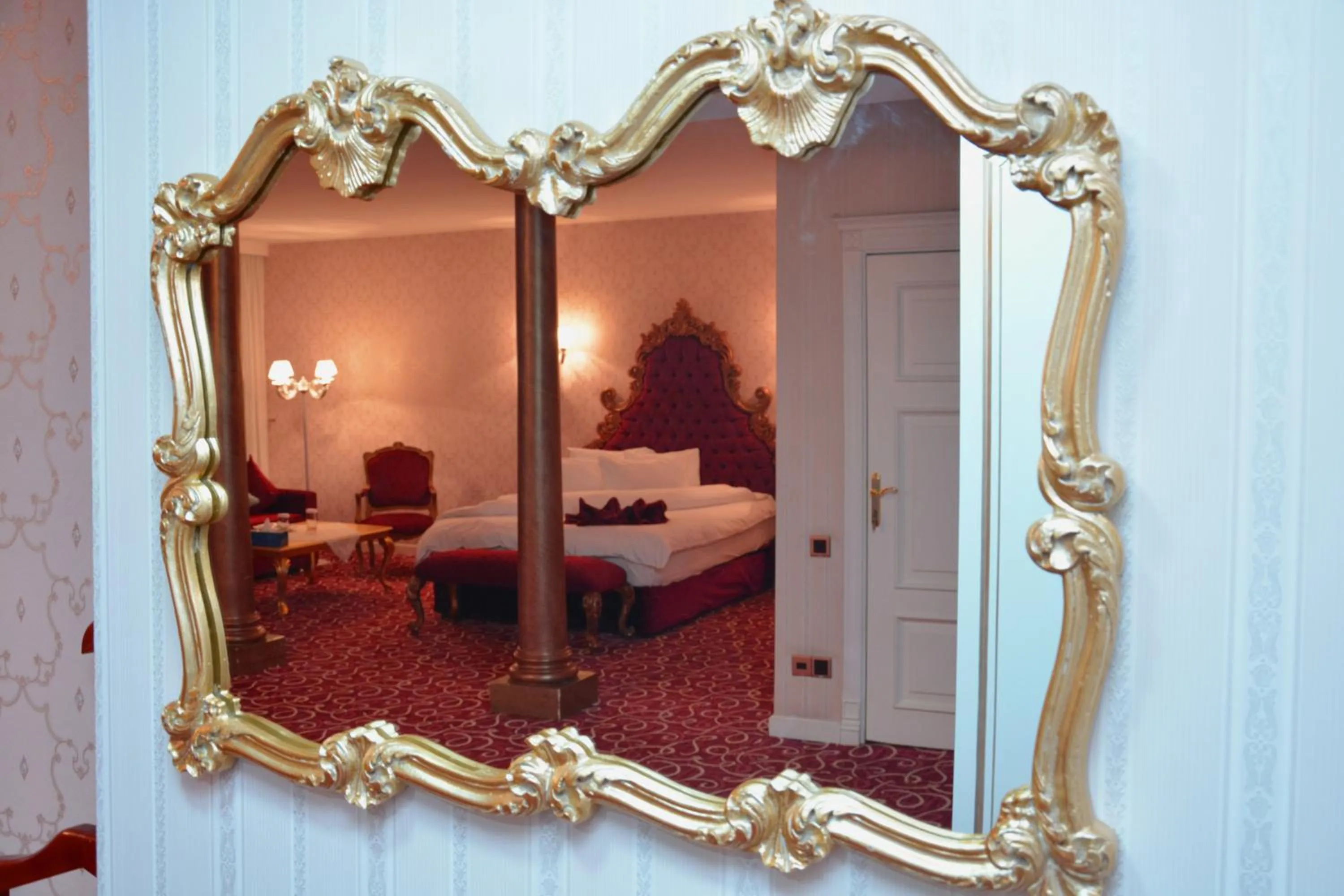 Bed in Deluxe Hotel Ganja