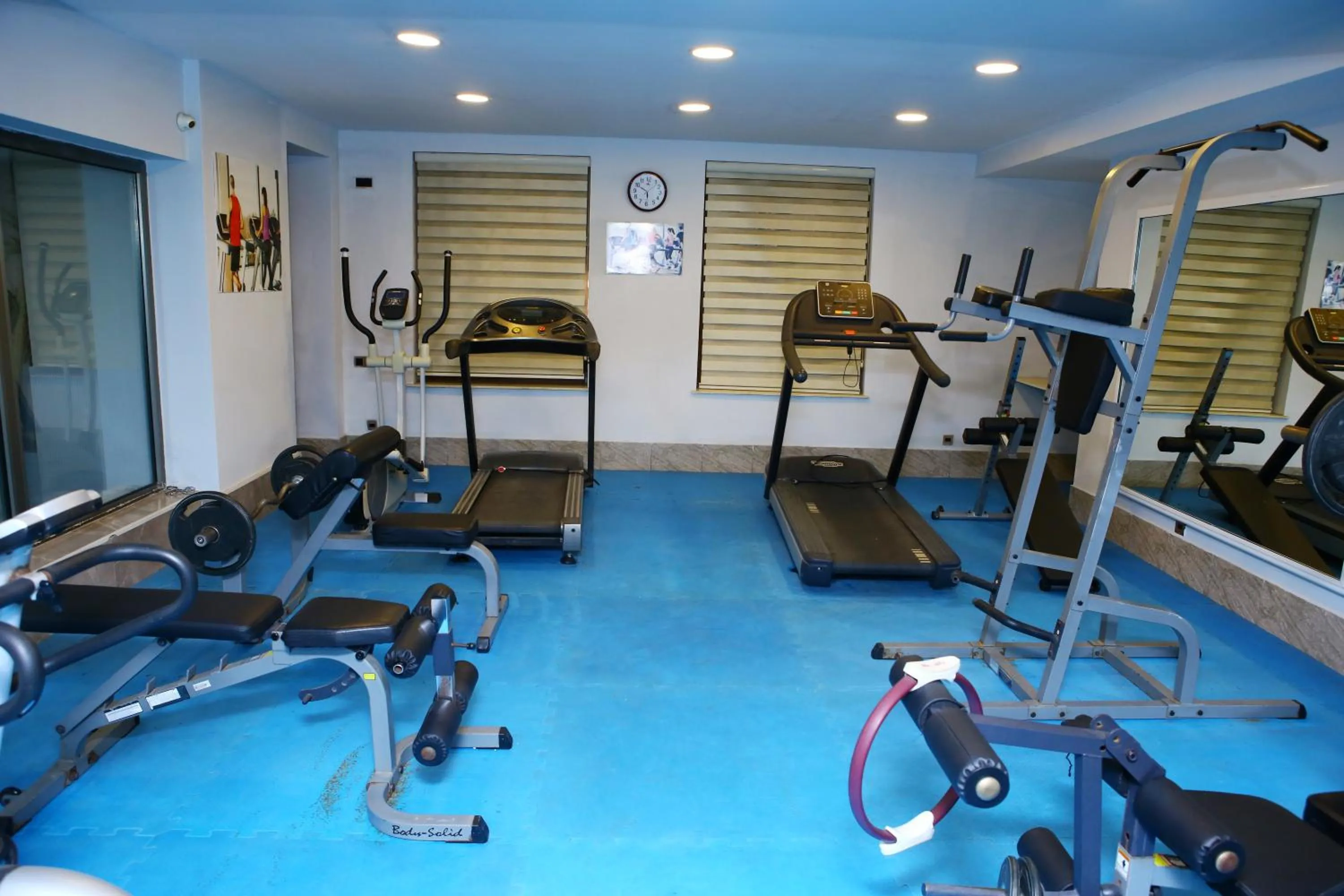 Fitness centre/facilities in Deluxe Hotel Ganja