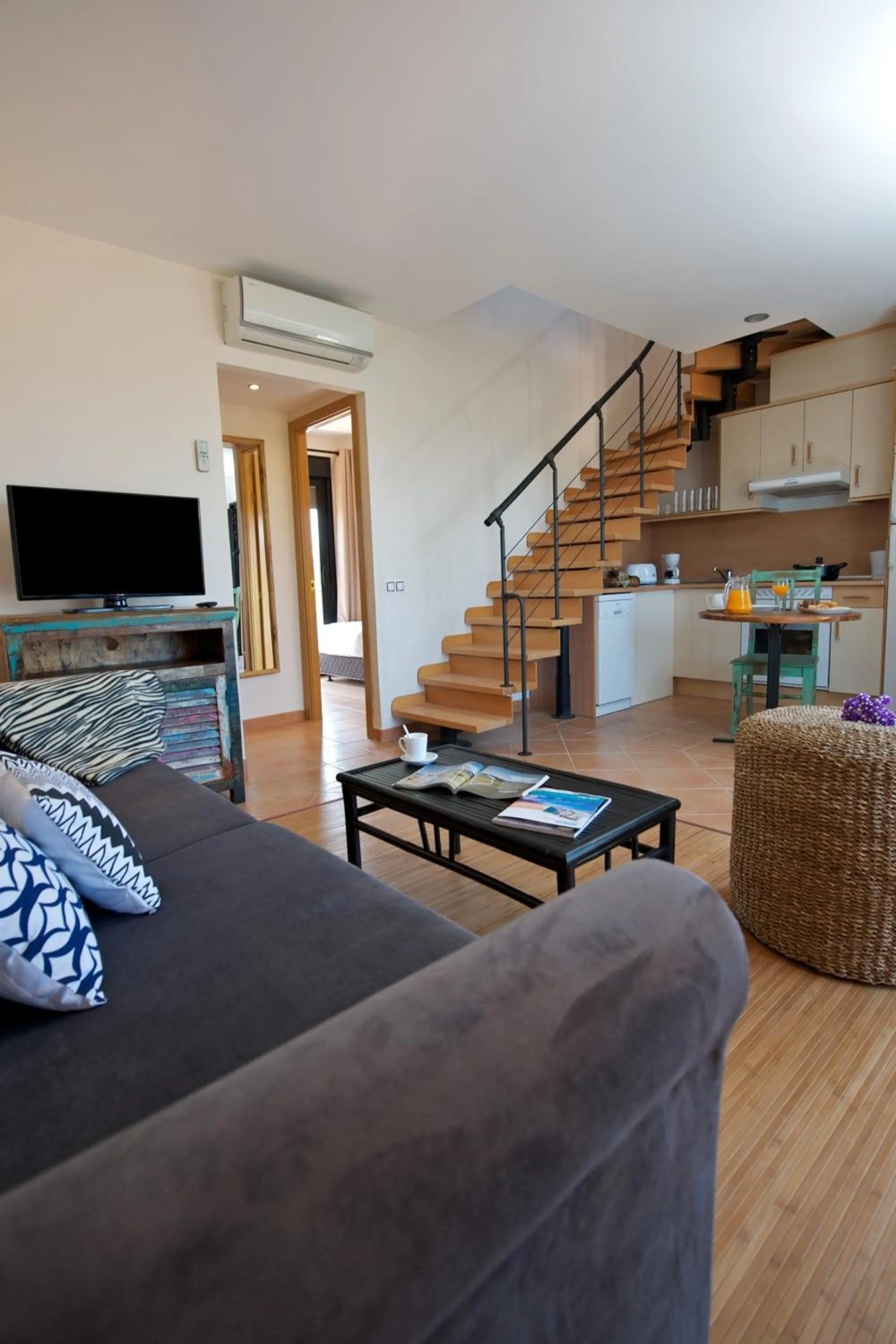 Kitchen or kitchenette in Resort Fuerteventura OrigoMare