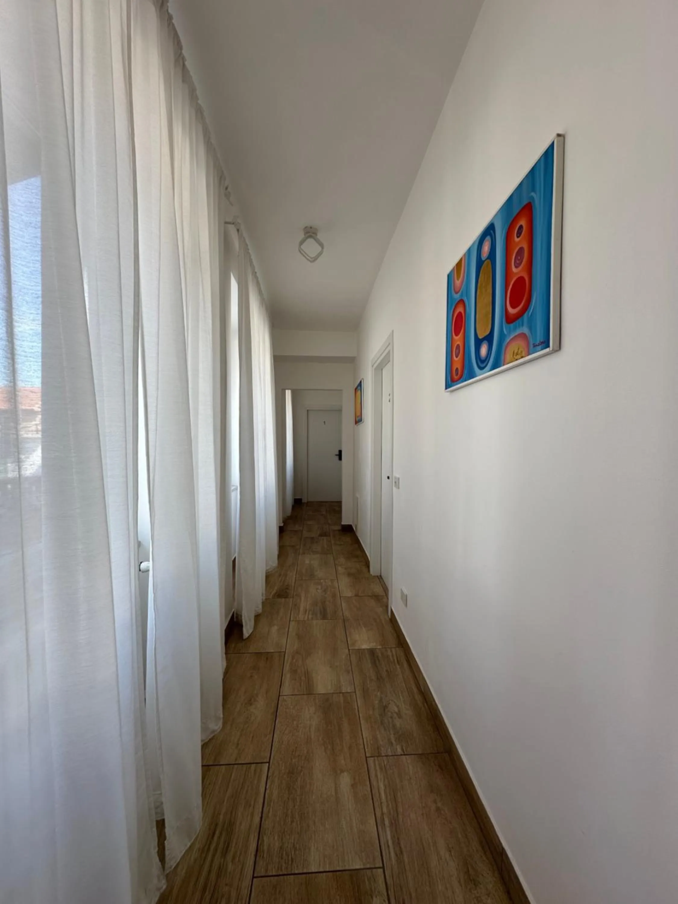 Inner courtyard view in Zeta Rooms