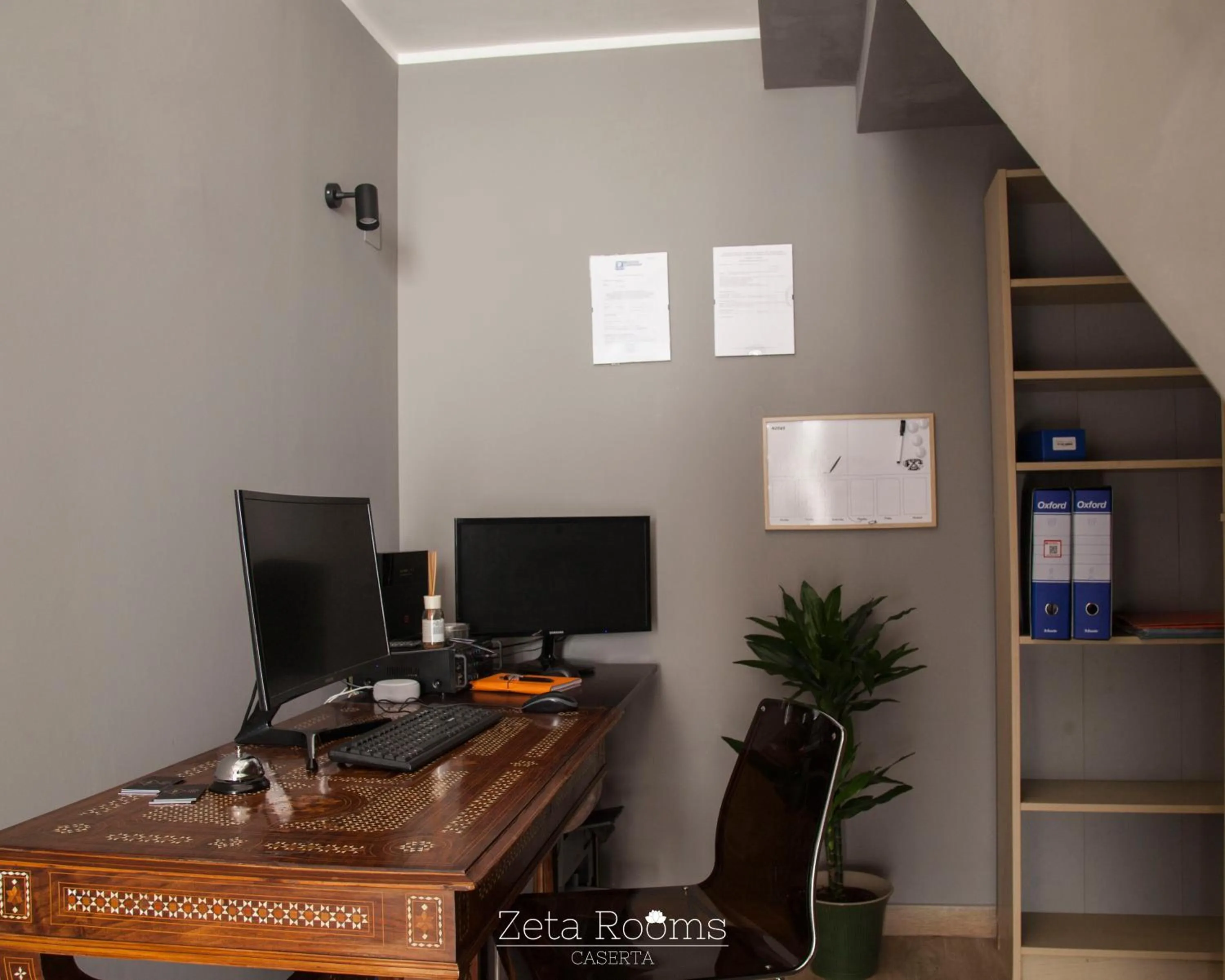 Communal lounge/ TV room in Zeta Rooms