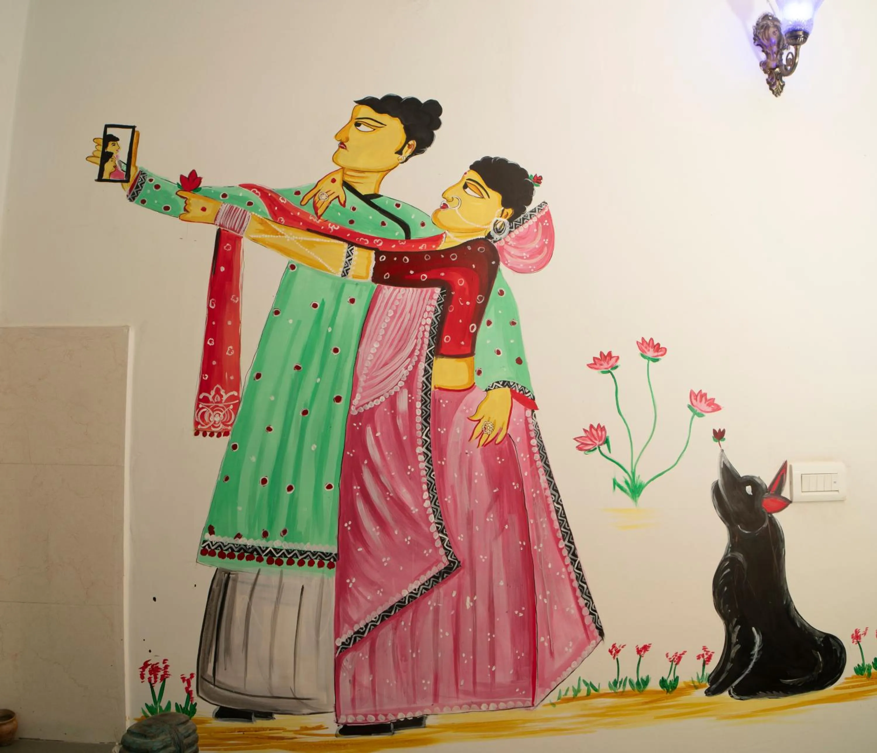 Decorative detail in Soham Haveli Udaipur