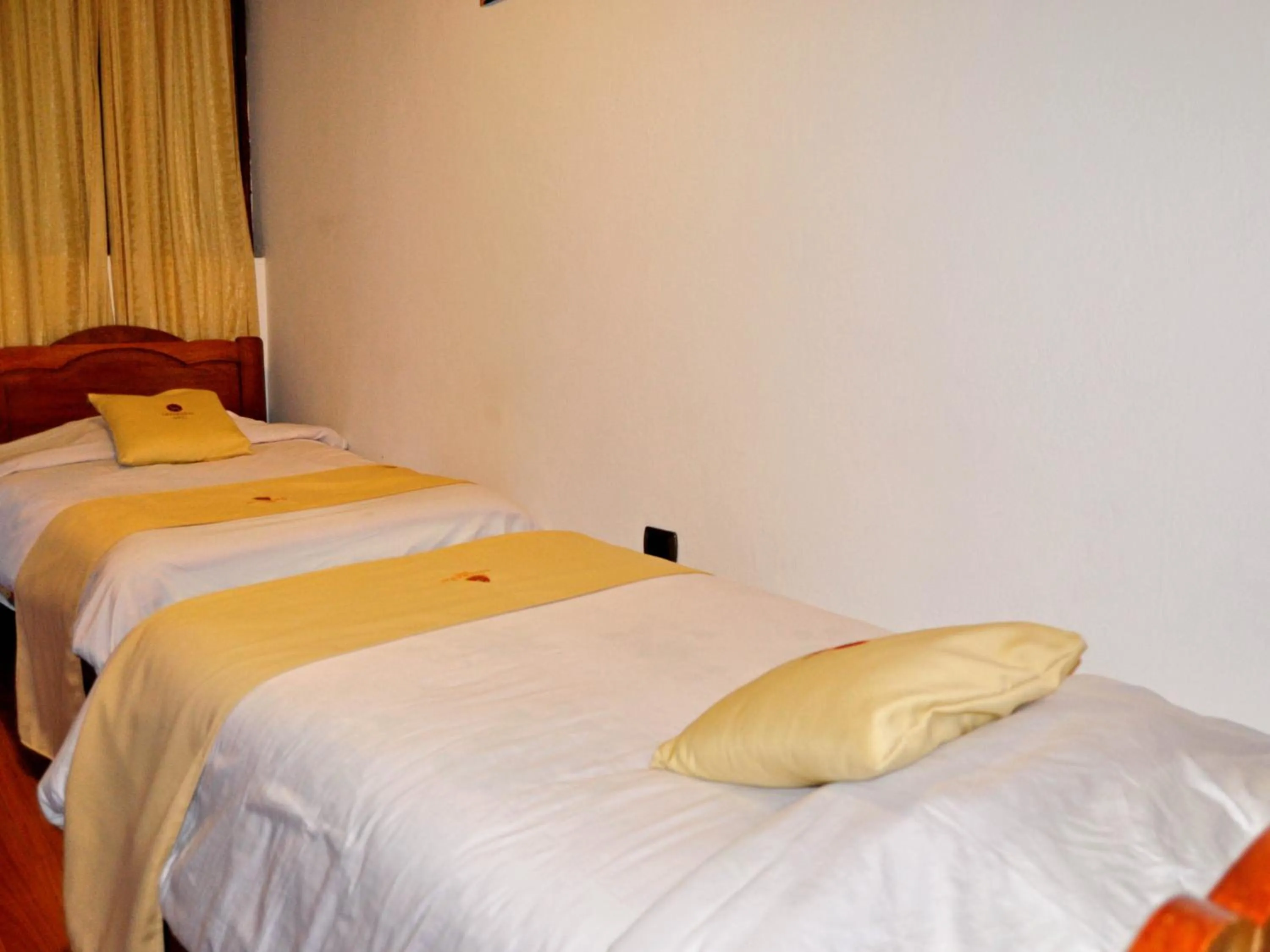 Bed in Hotel Choquequirao