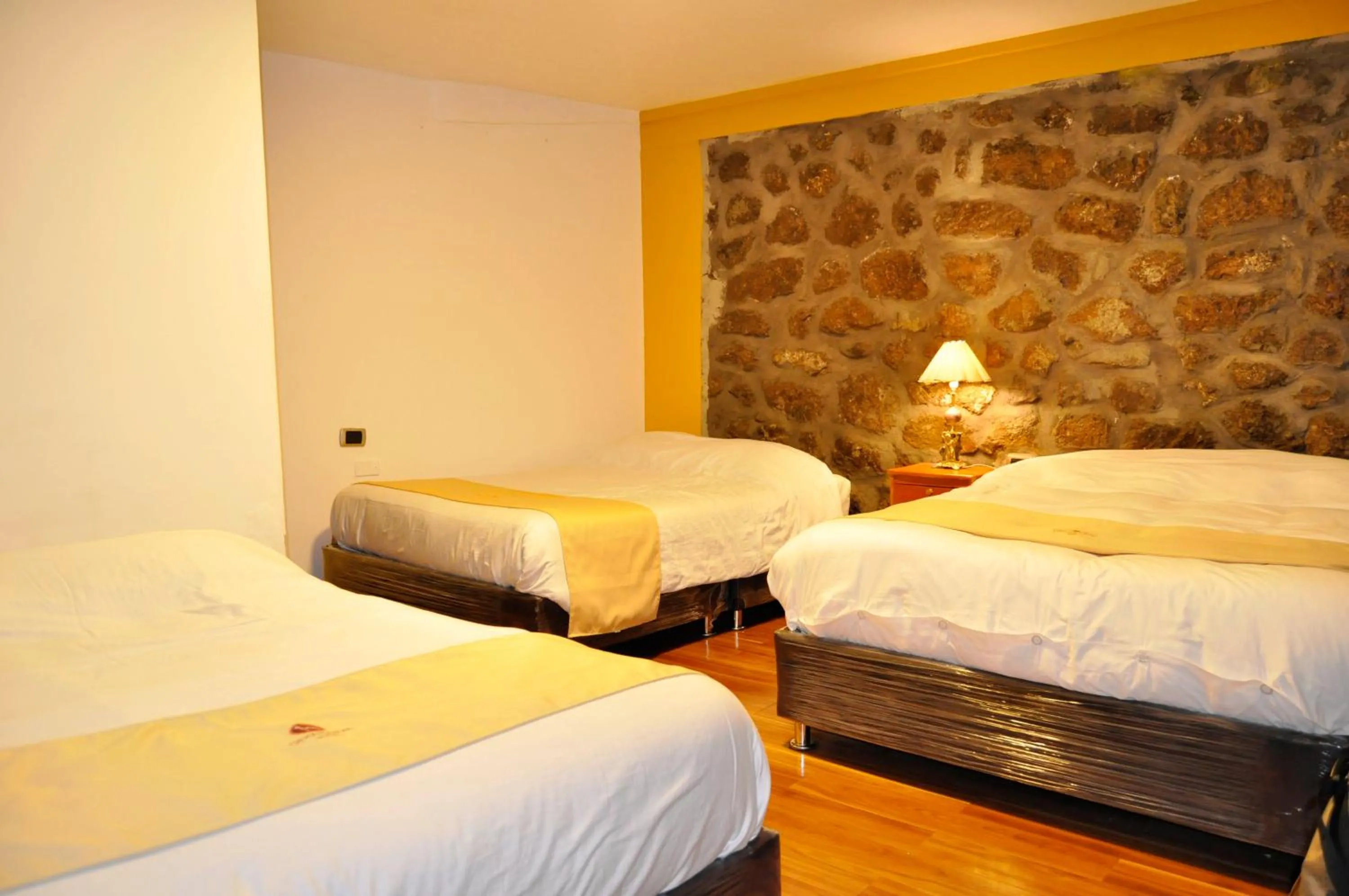 Bed in Hotel Choquequirao
