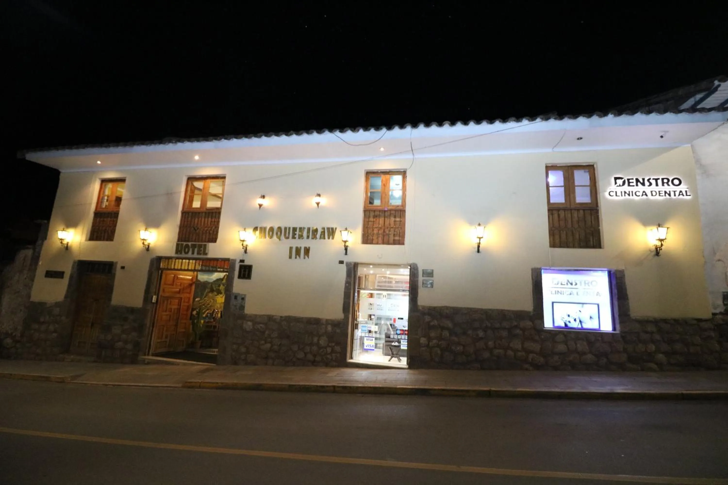 Facade/entrance in Hotel Choquequirao
