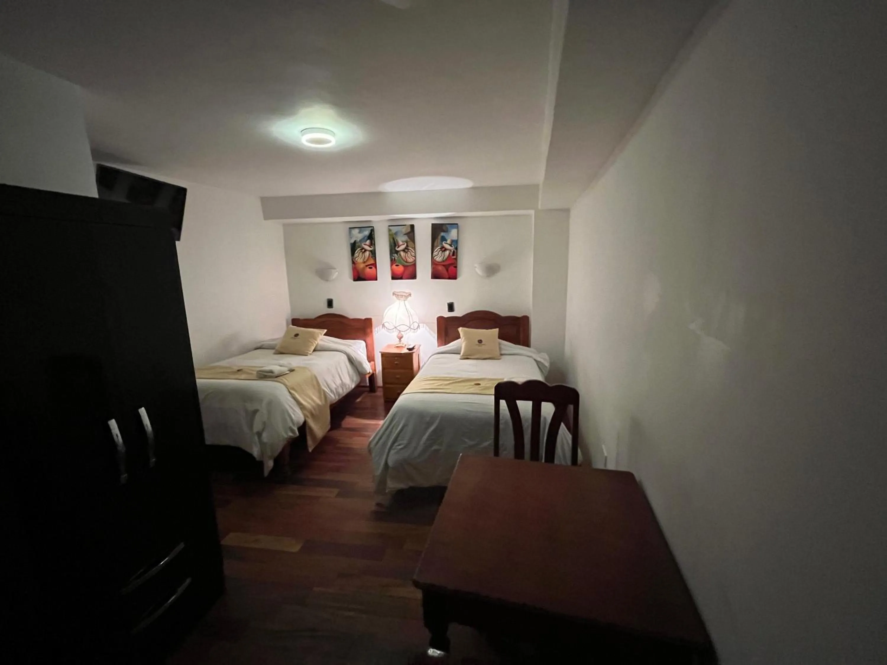 Bed in Hotel Choquequirao