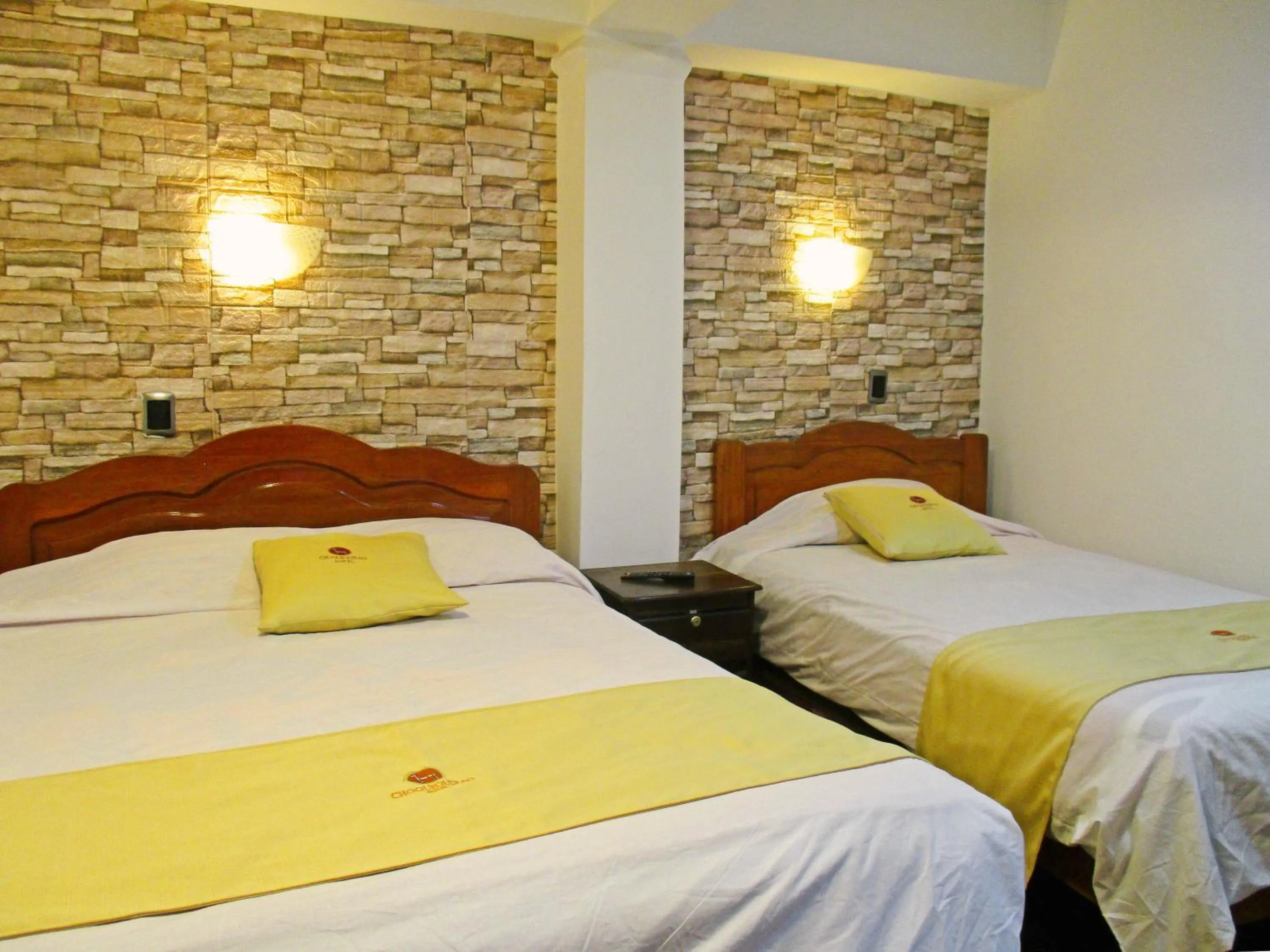 Bed in Hotel Choquequirao